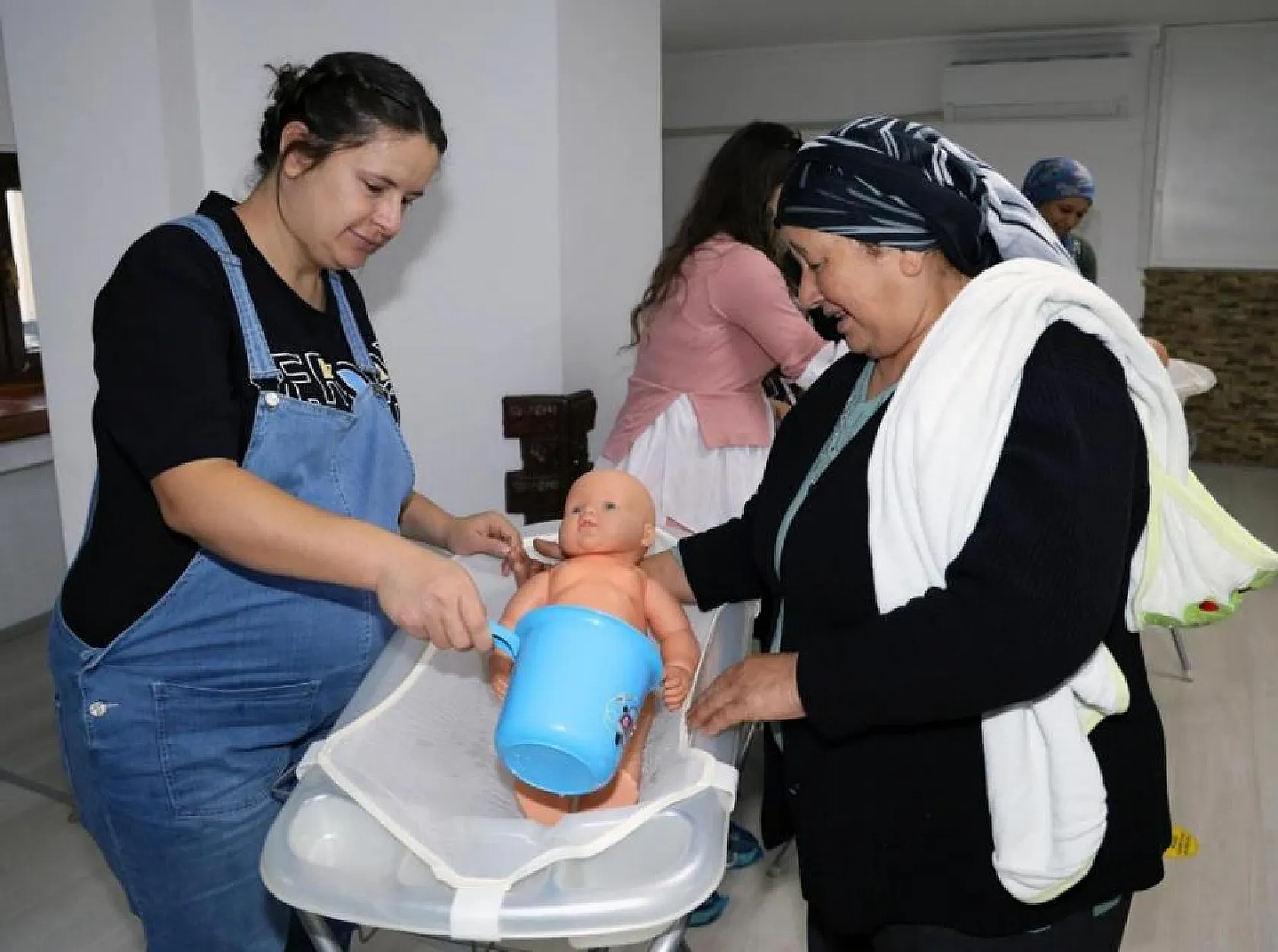 Doğuma hazırlık kursu açıldı