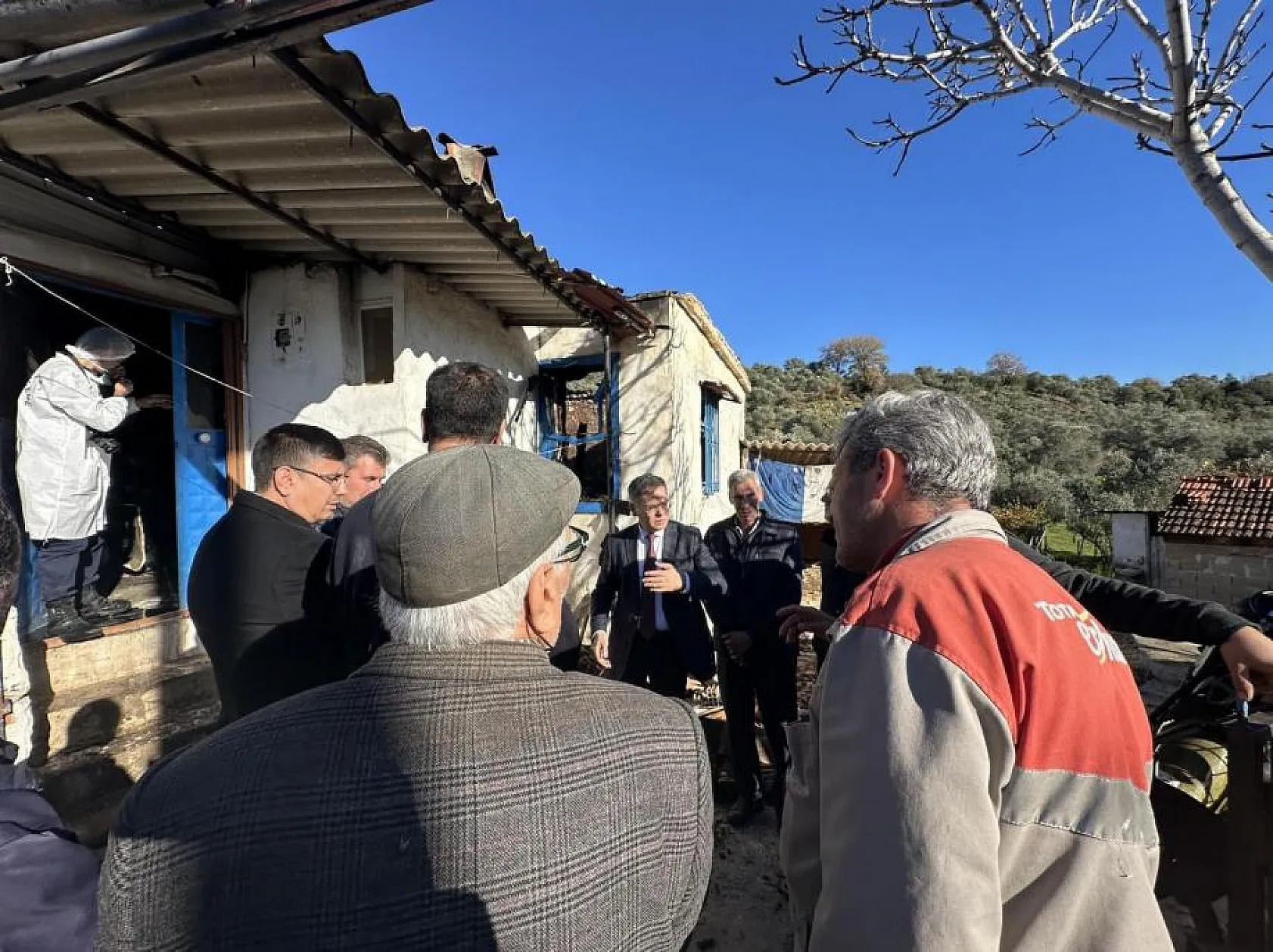 Yaşlı kadın yangında hayatını kaybetti