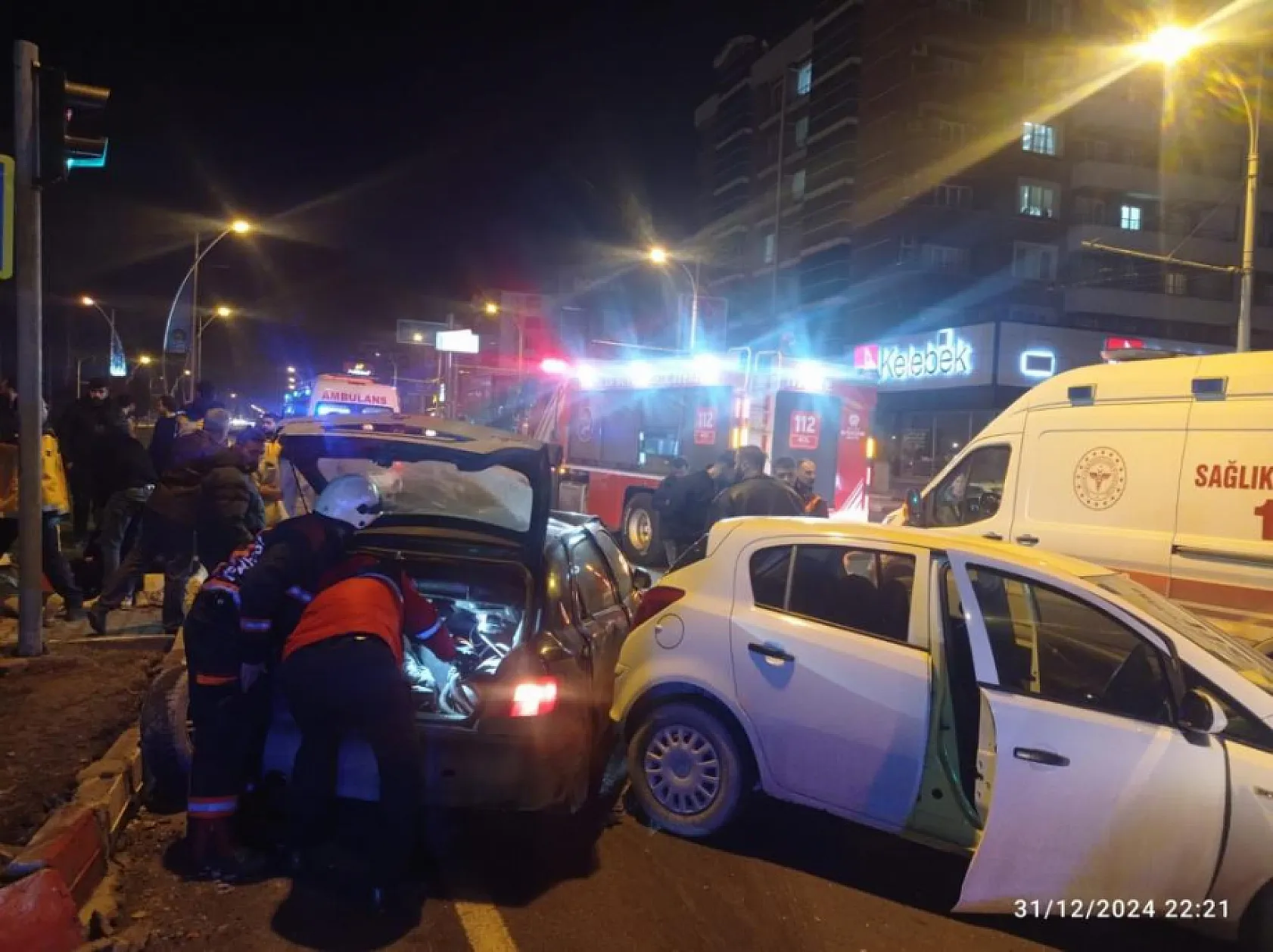 Feci trafik kazası: 5 yaralı