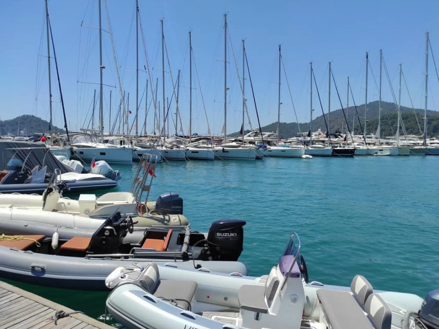 Göcek'te tekne bağlama fiyat sorunu çözüldü