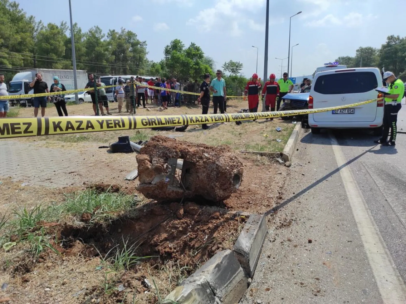 Fethiye'de Trafik Kazası 1 Kişi Hayatını Kaybetti