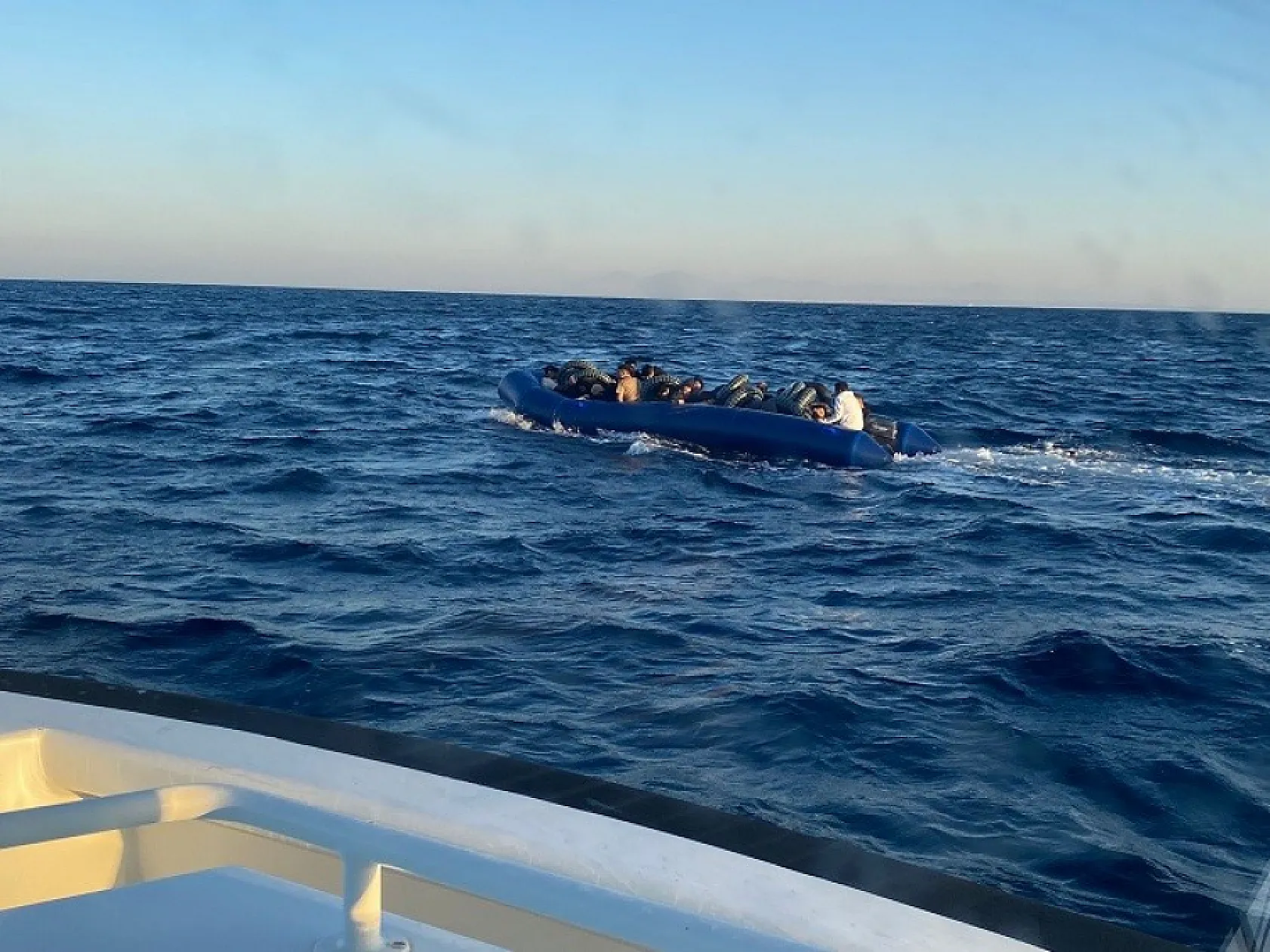Bodrum'da 55 düzensiz göçmen yakalandı