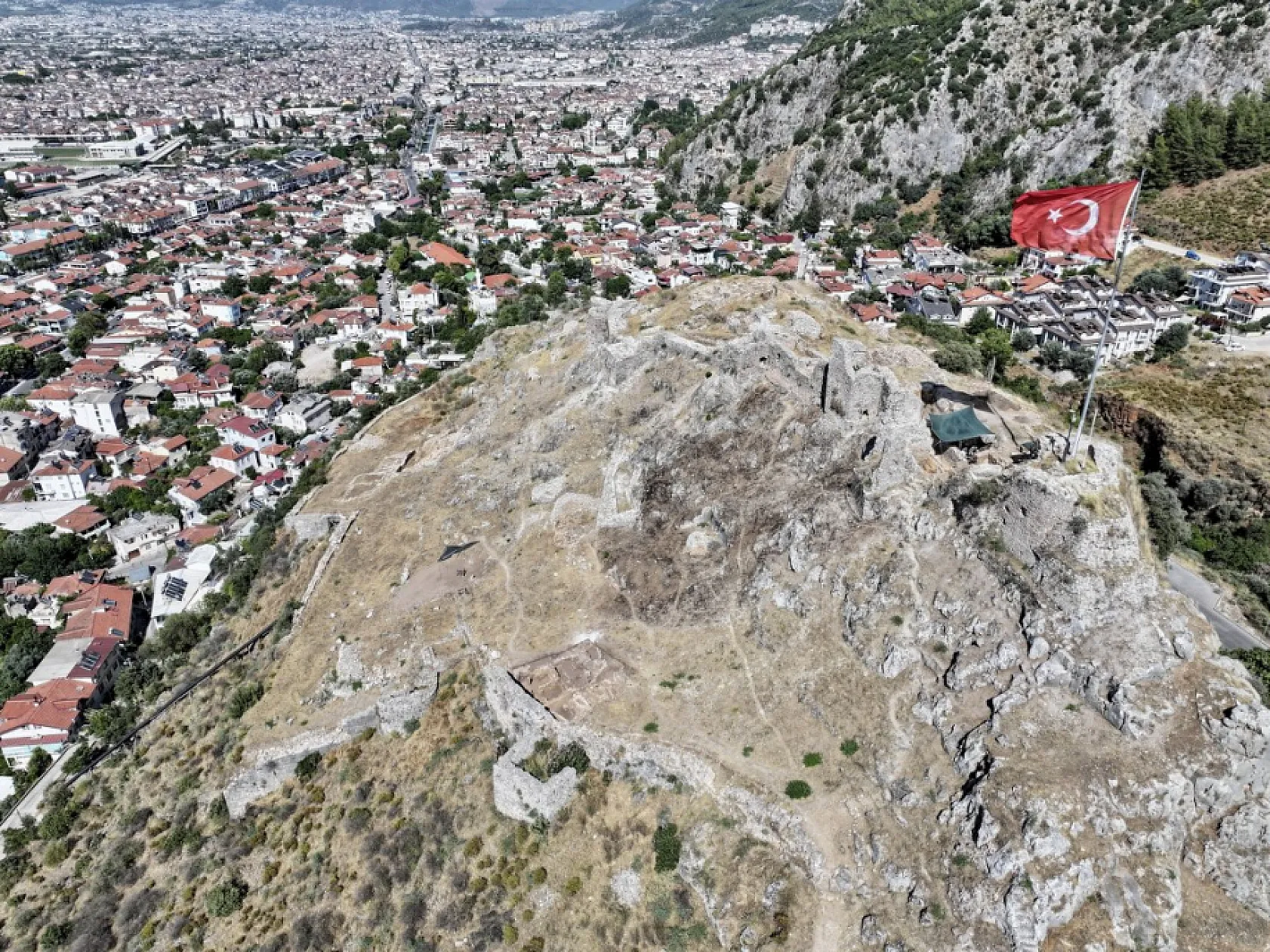 Fethiye Kalesi kazısında ortaya çıkan şapel ayağa kaldırılacak