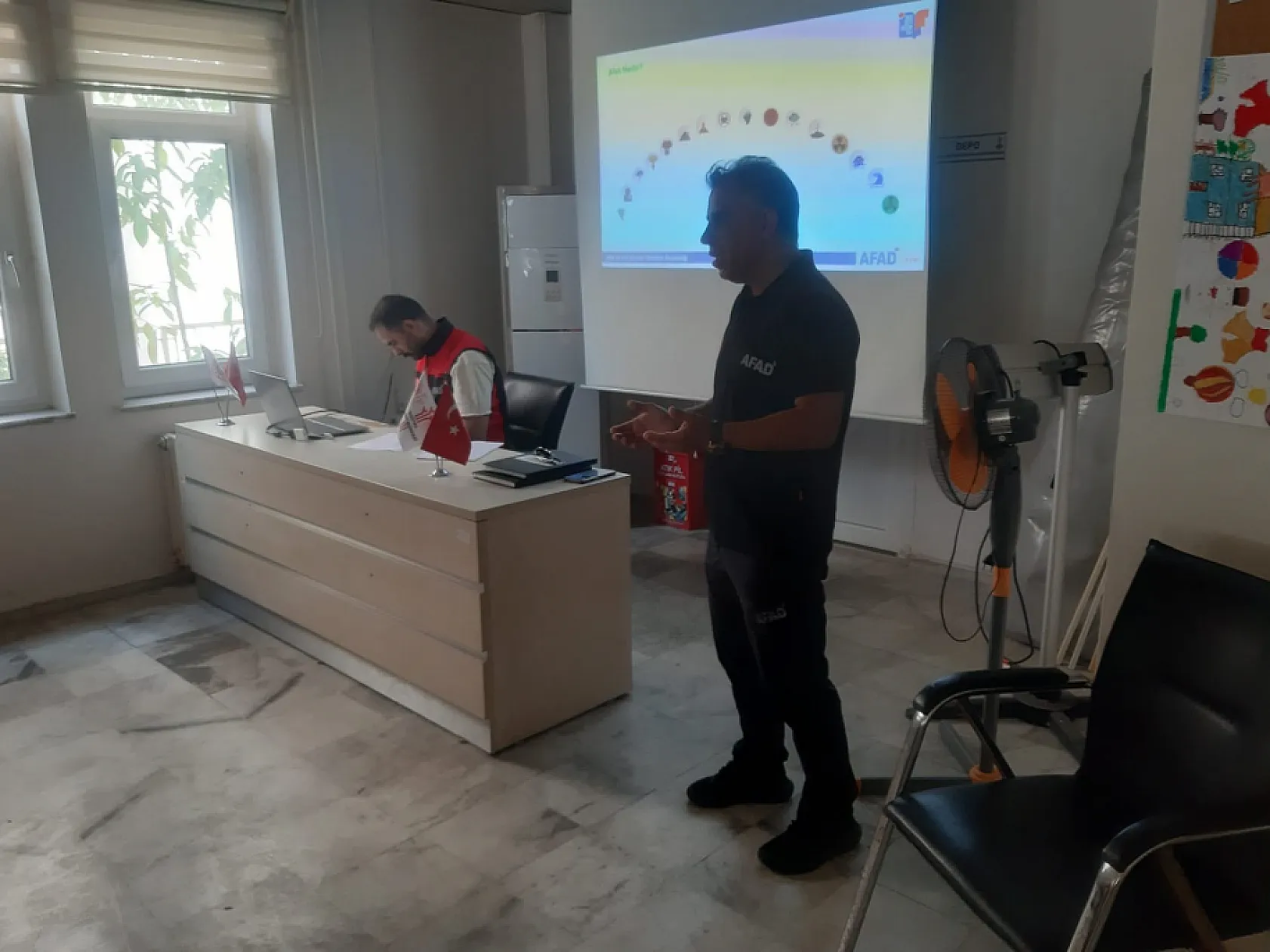 Fethiye Sosyal Hizmet Merkezi'nde AFAD Eğitimi Gerçekleştirildi