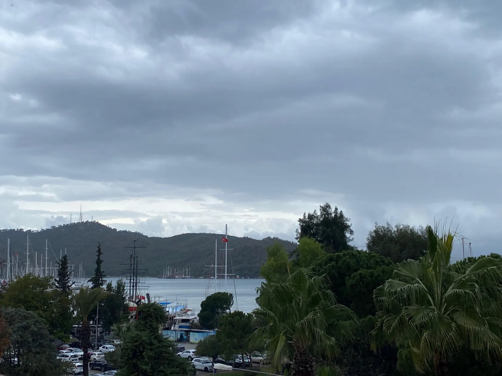 Fethiye'de Beklenen Yağış Başladı