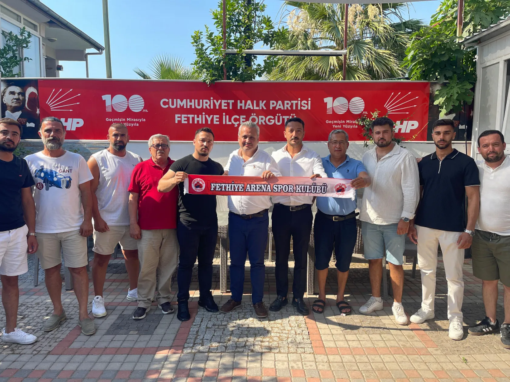 Fethiye Arena Spor Kulübü yönetiminden Başkan Koyuncu'ya ziyaret