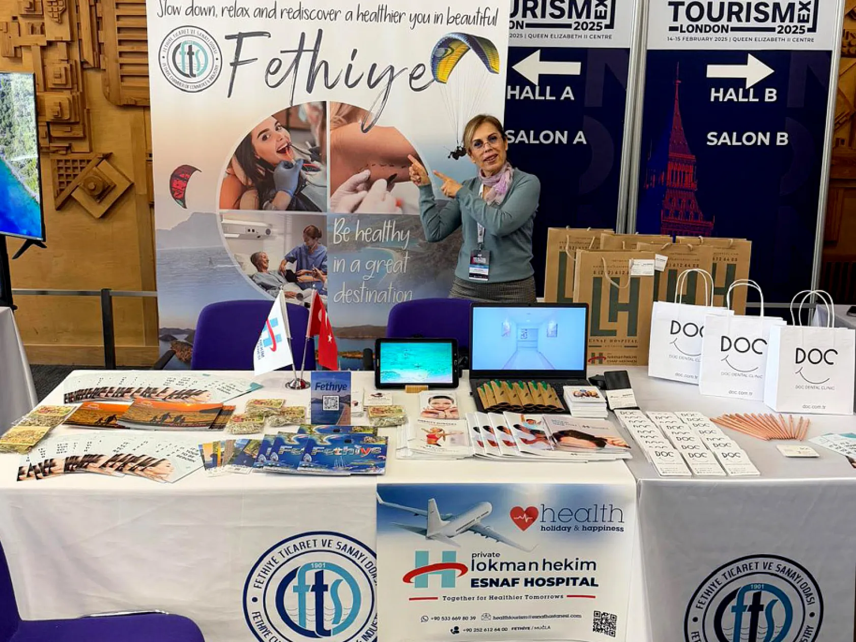 Fethiye Sağlık Turizmi İngiltere'de Dünyaya tanıtıldı
