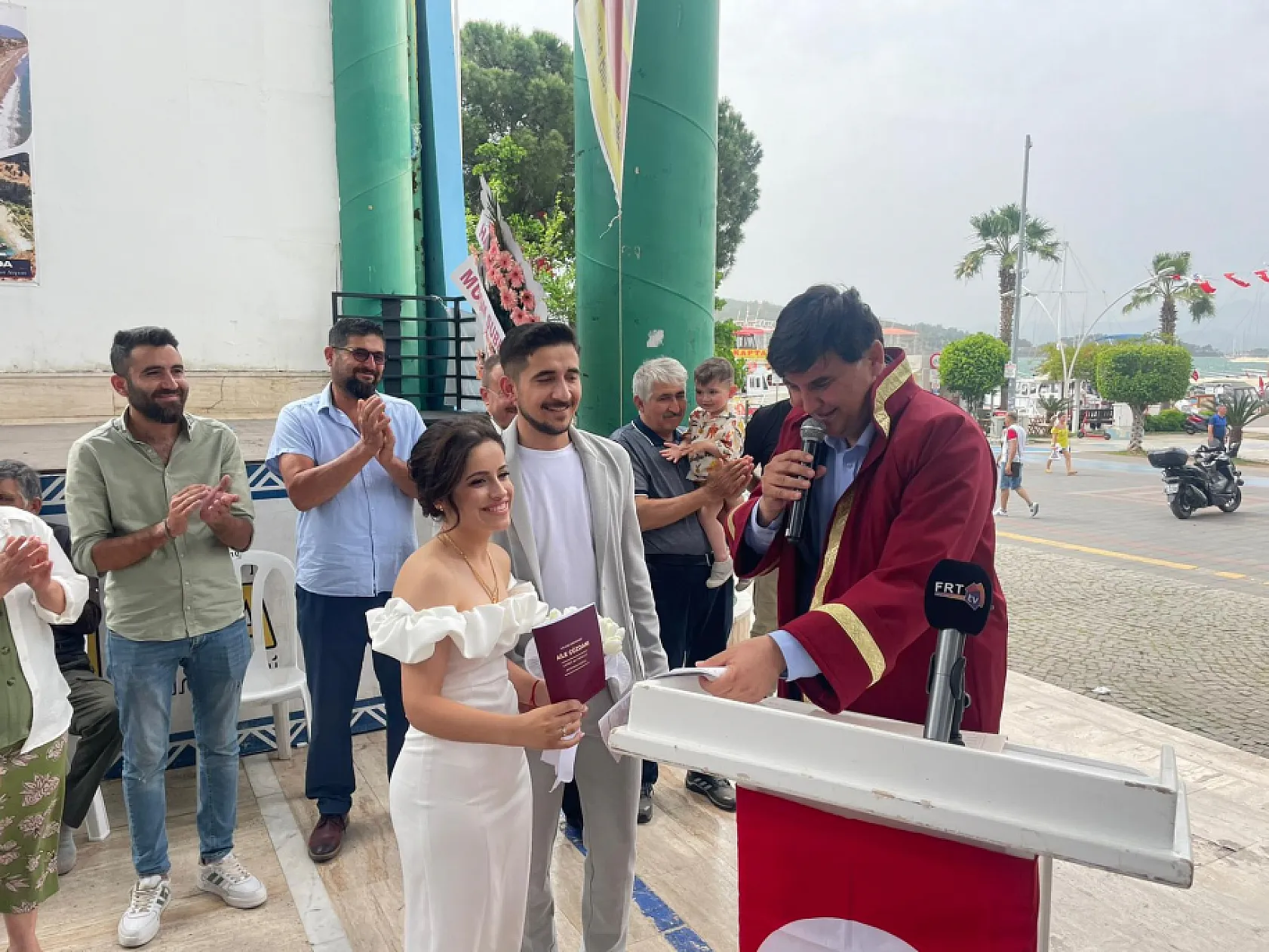 Fethiye'de 24.04.2024 nikâh yoğunluğu