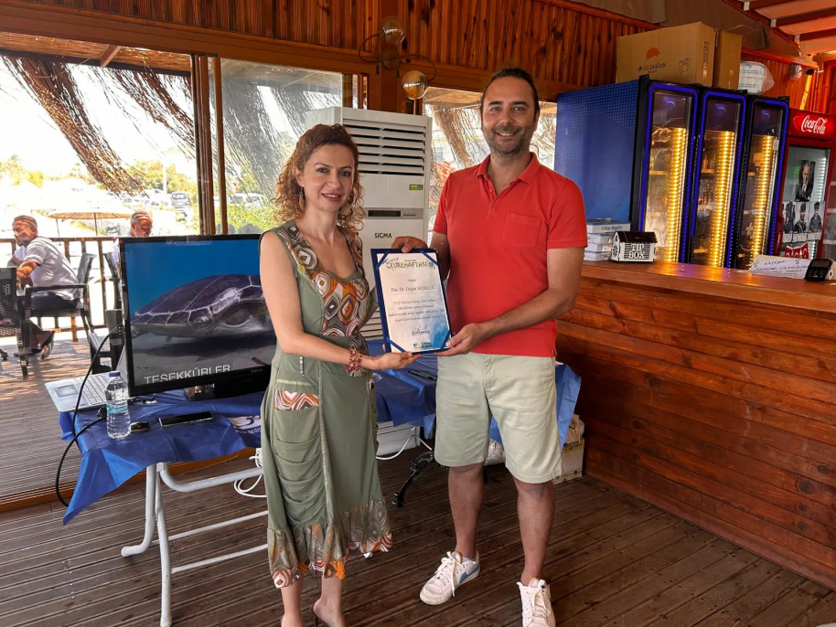 Fethiye Belediyesi'nden Türkiye Çevre Haftası'nda deniz kaplumbağaları ve orfoz balığı koruma etkinliği