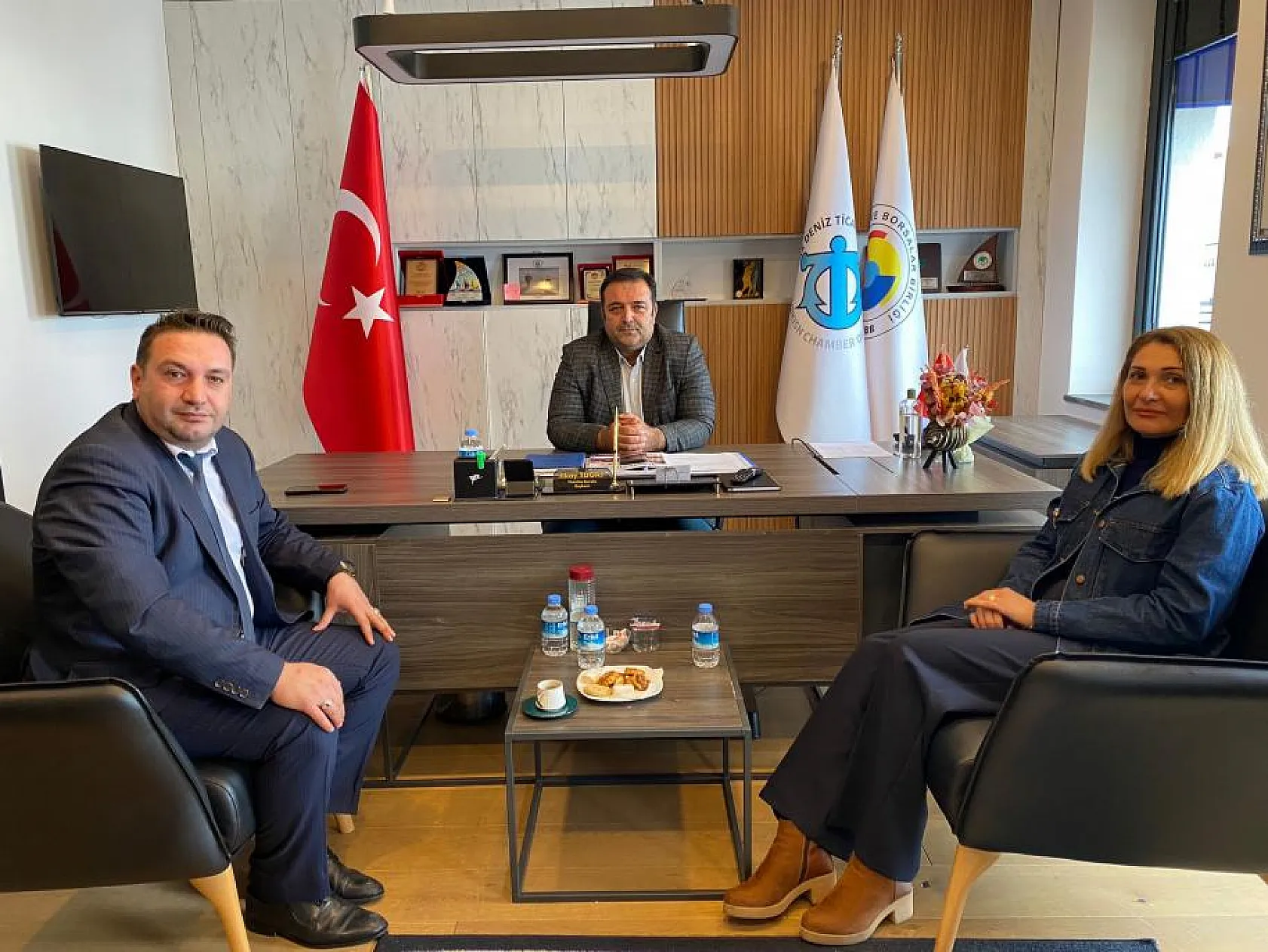 Aday Adayı Tilkici'den, Şube Başkanı Tugay'a Ziyaret
