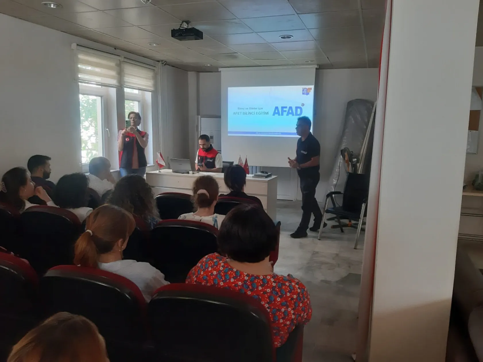 Fethiye Sosyal Hizmet Merkezi'nde AFAD Eğitimi Gerçekleştirildi