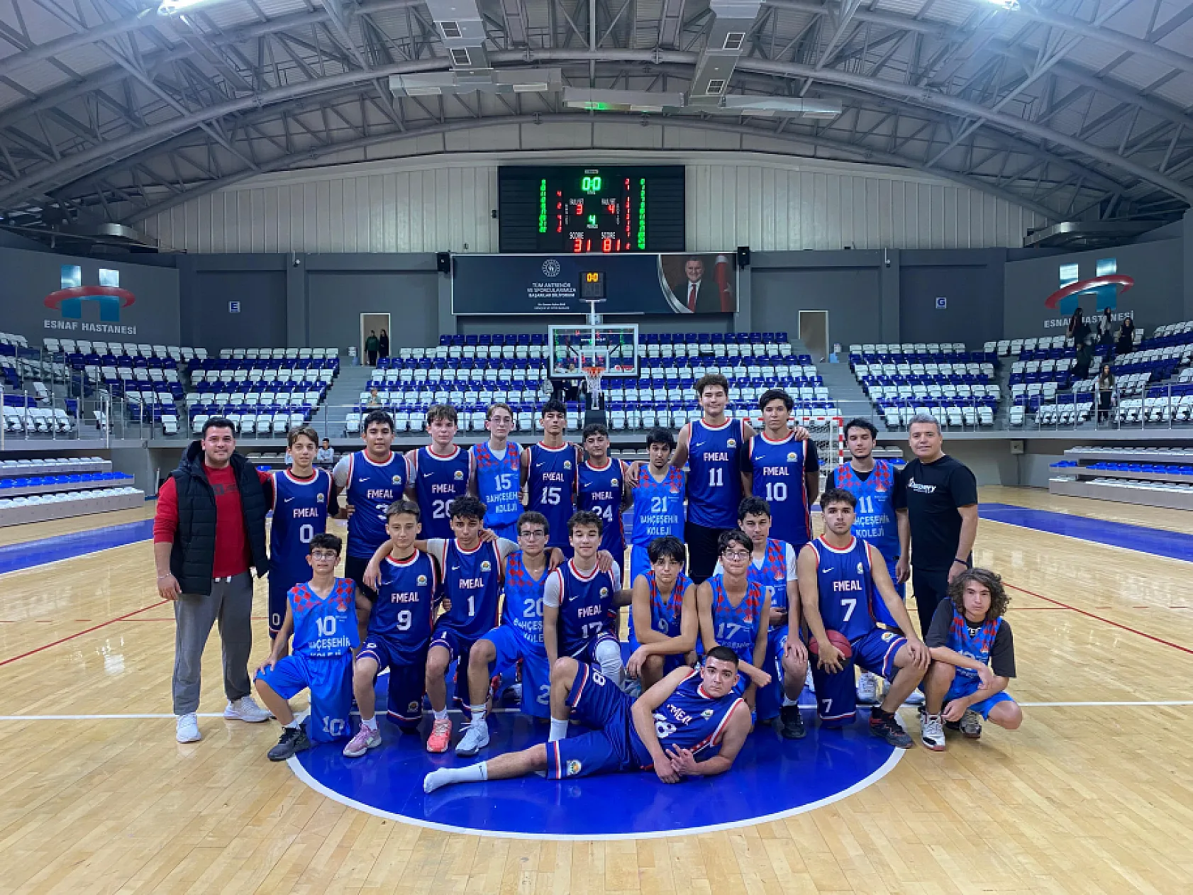 Fethiye'de Okullar Arası Basketbol Turnuvaları Başladı