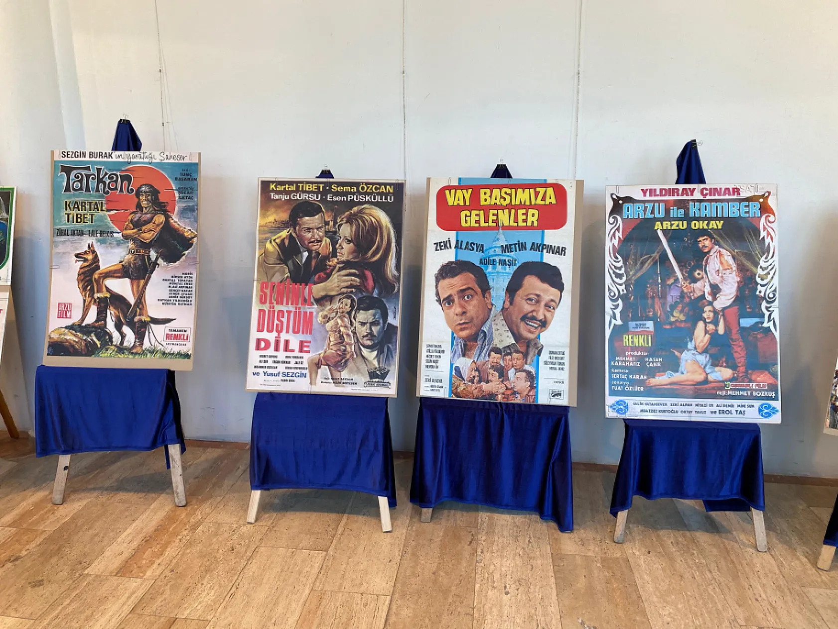 Fethiye Film Festivali'nin Yeşilçam Afişleri Sergisi Büyük İlgi Gördü