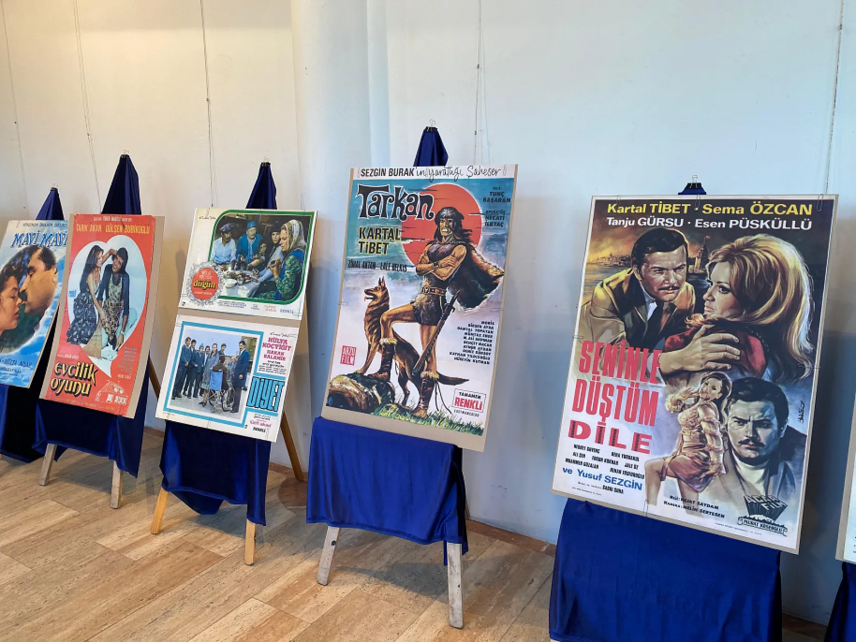 Fethiye Film Festivali'nin Yeşilçam Afişleri Sergisi Büyük İlgi Gördü