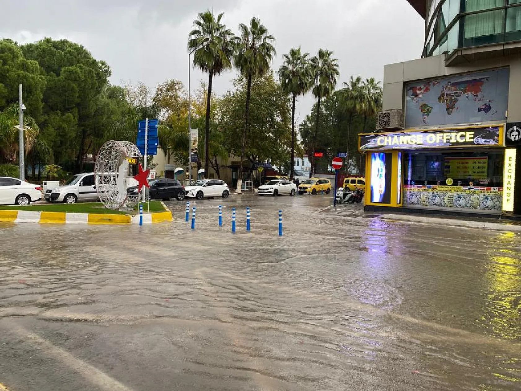 Yine yağmur yine aynı tablo…