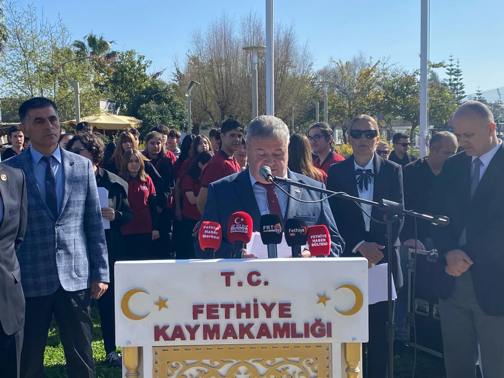 Fethiye'de Çanakkale Zaferi'nin 110. Yılı törenlerle anıldı