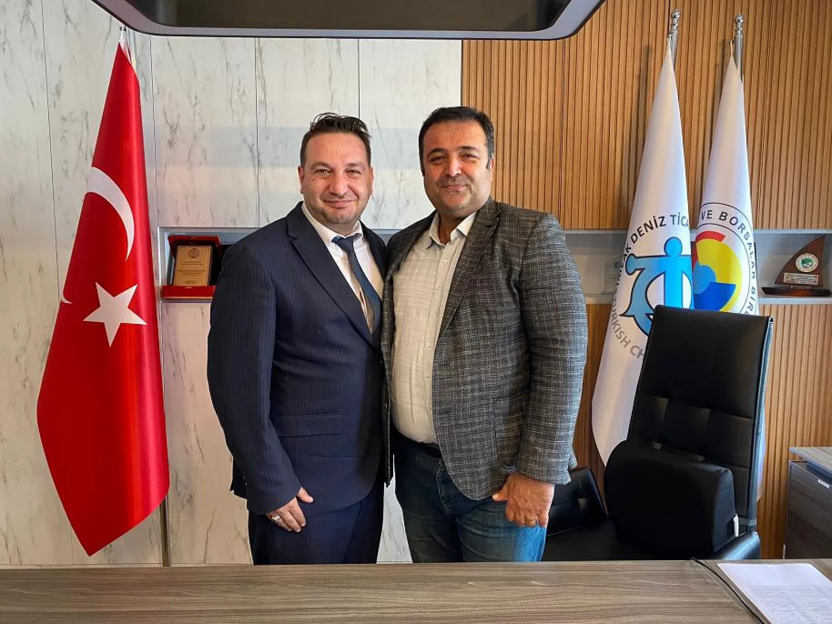 Aday Adayı Tilkici'den, Şube Başkanı Tugay'a Ziyaret