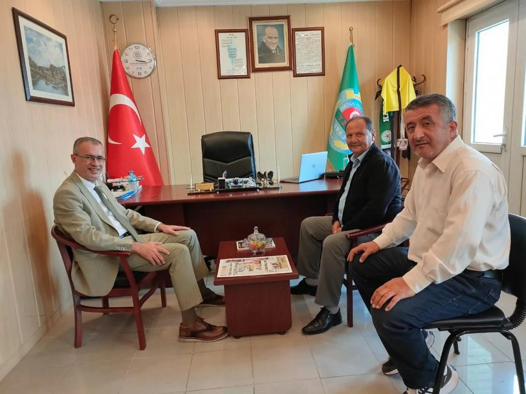 Kaymakam Ertaş'tan İade-i Ziyaret