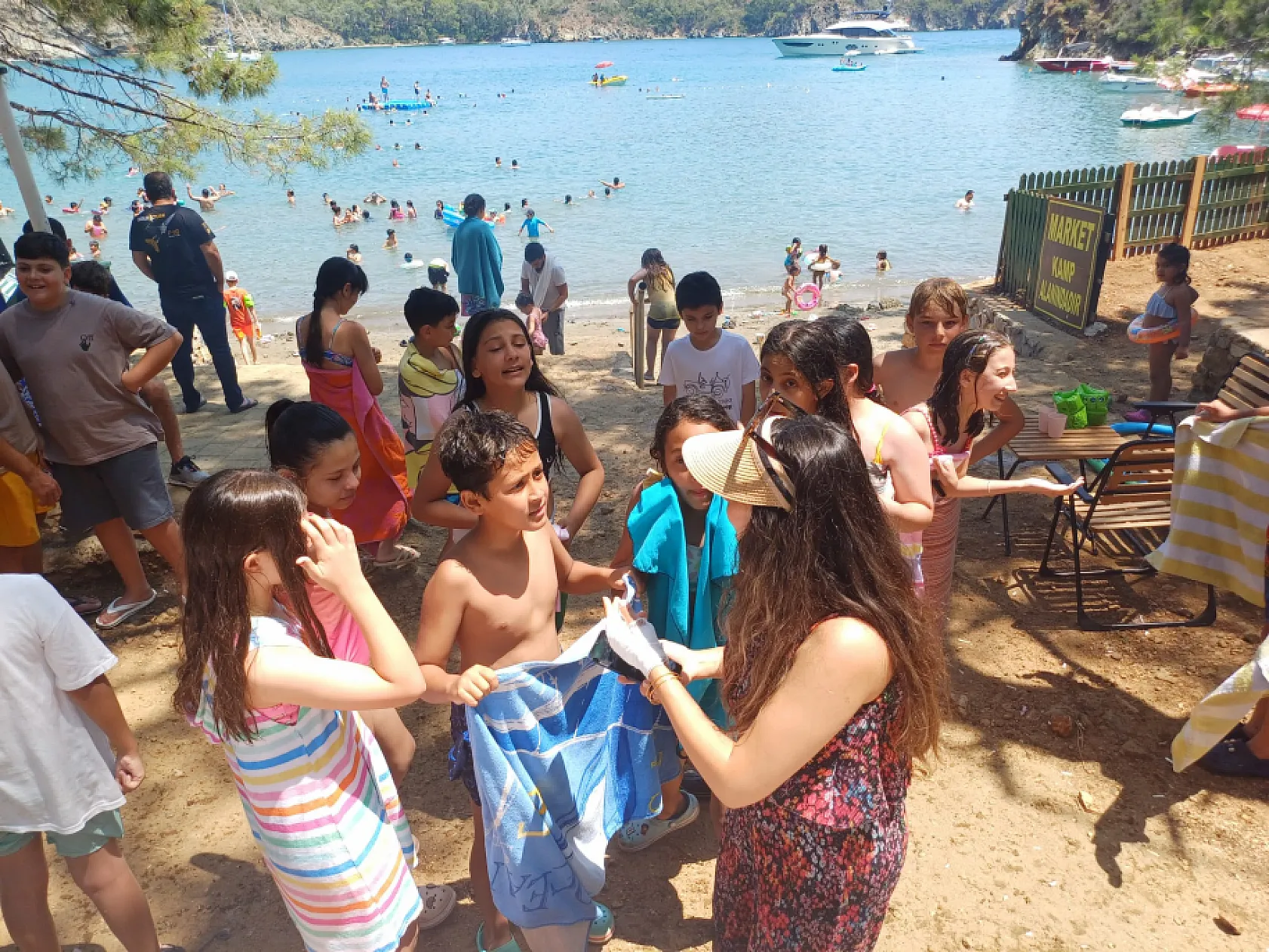 Fethiye Vali Recai Güreli Ortaokulu'ndan yılsonu pikniği