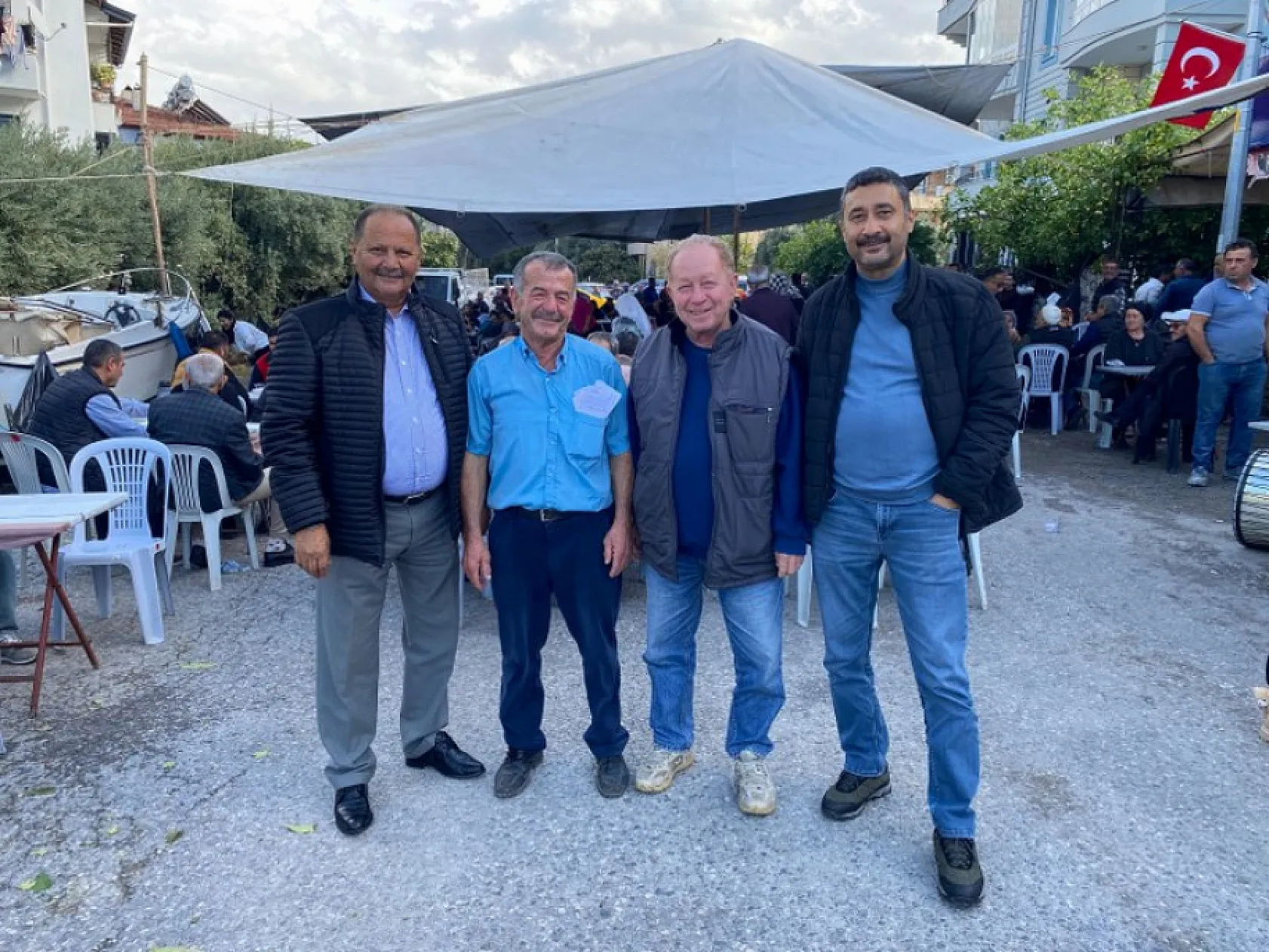Fethiye'de Dal ve Yeşil Çiftinin Mutlu Günü