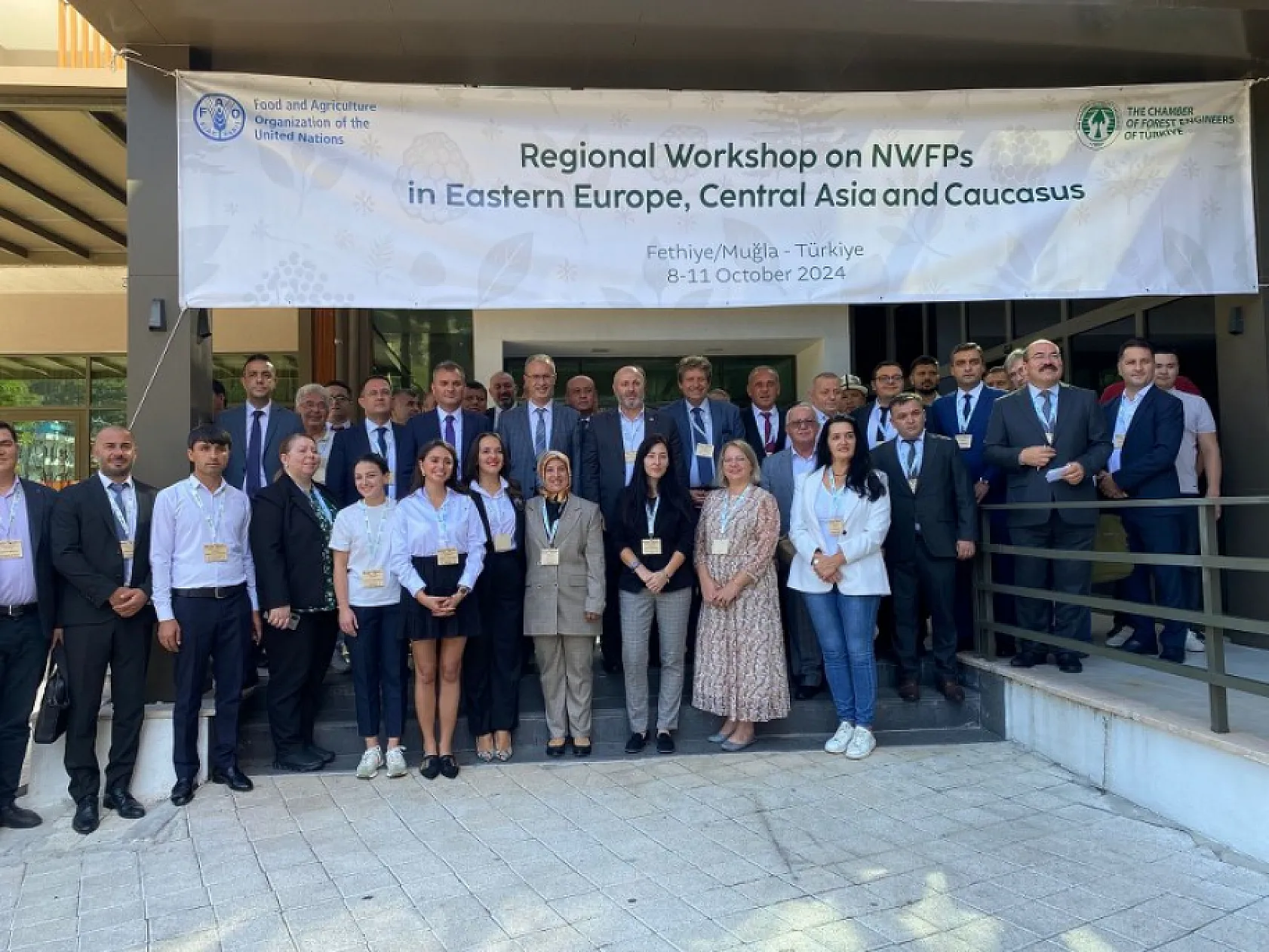 Fethiye'de Doğu Avrupa, Orta Asya ve Kafkasya'da NWFPS Bölgesel Çalıştayı düzenlendi