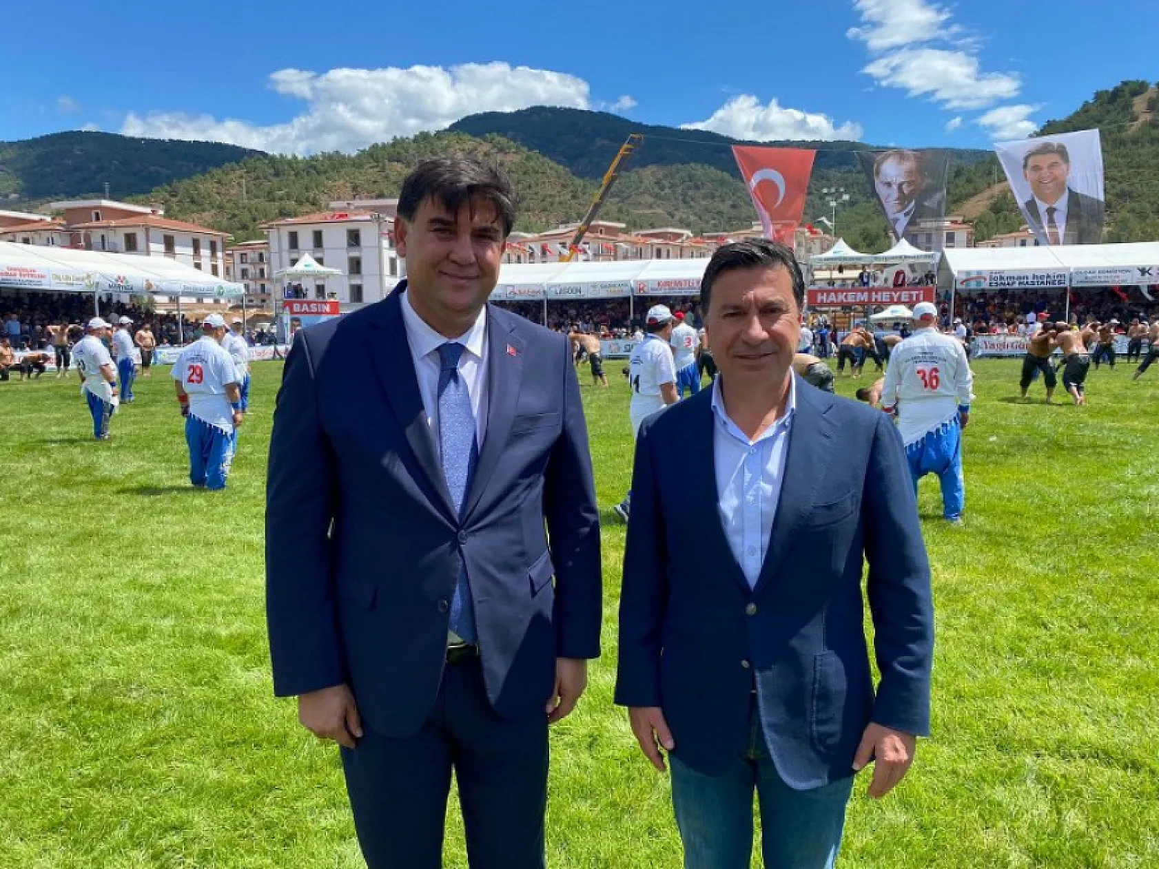 Karaçulha Mustafa Kiremitli 2.Yağlı Güreşleri Fethiye'de Başladı