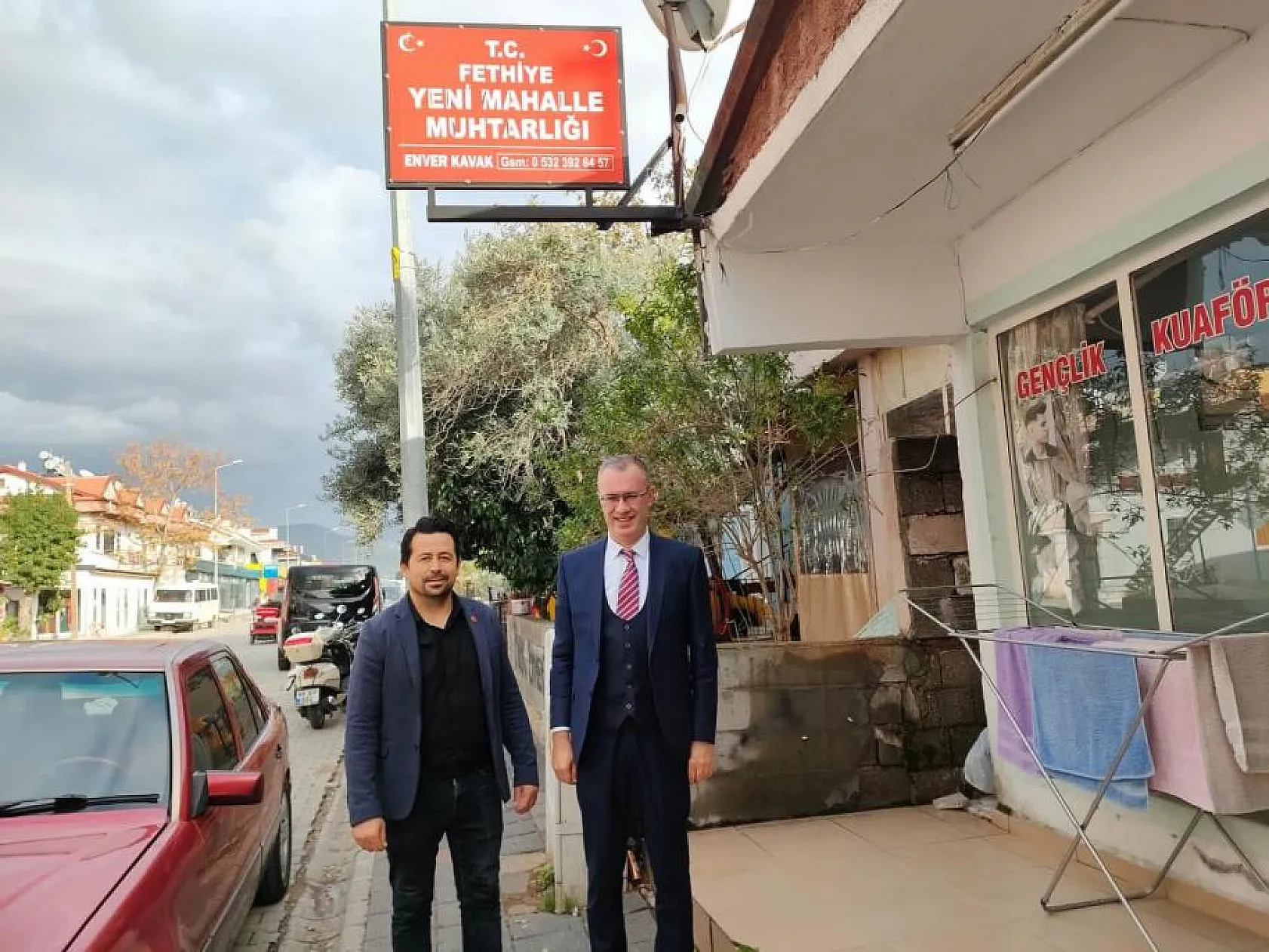 Kaymakam Ertaş, Fethiye Yeni Mahalle'yi ziyaret etti