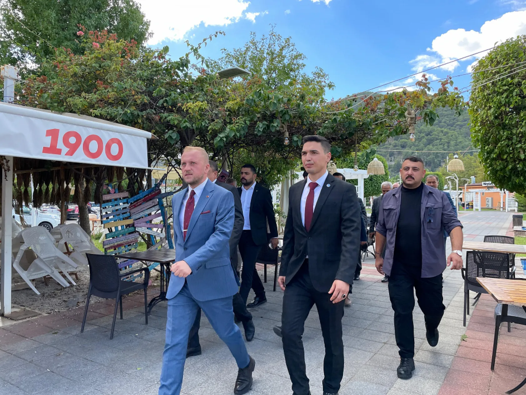 MHP İl Başkanı Burak Demirel, Fethiye Gaziler Derneği'ni Ziyaret Etti