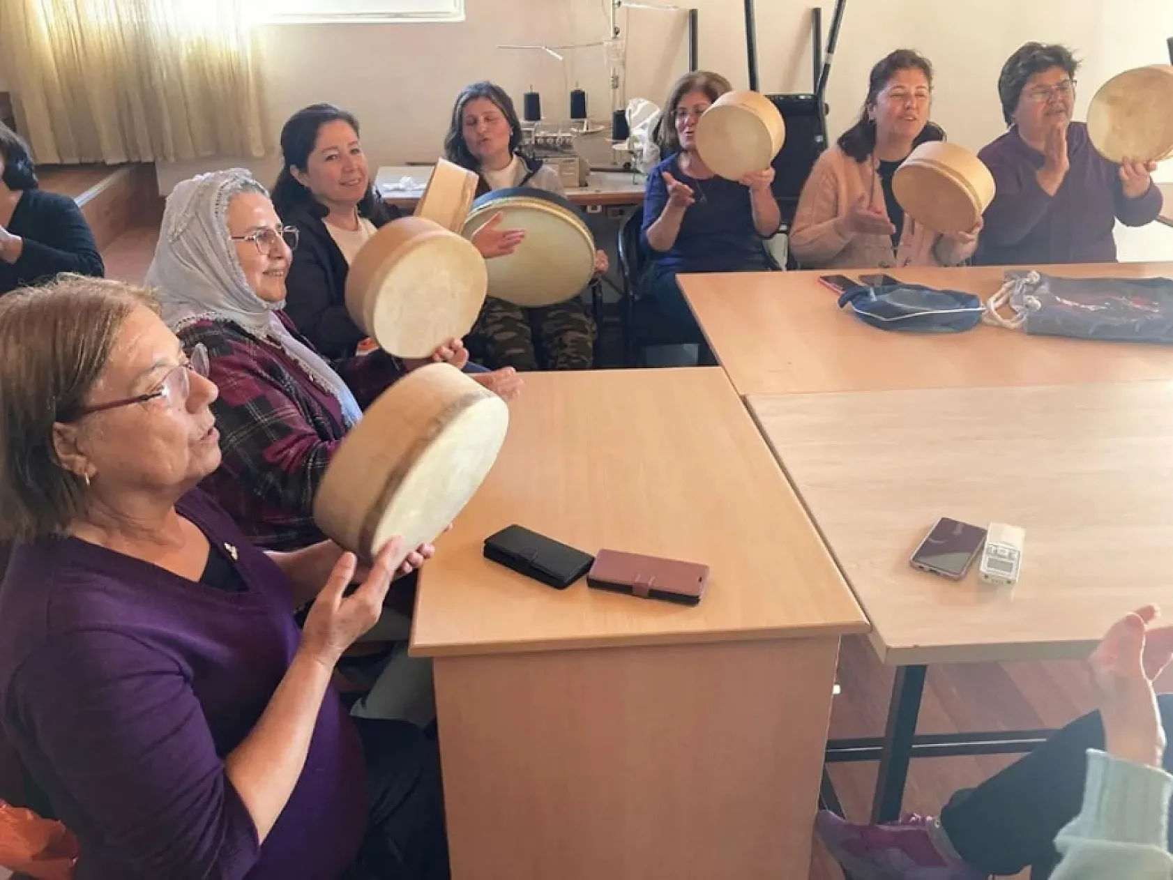 Fethiye'de delbek kursu başladı