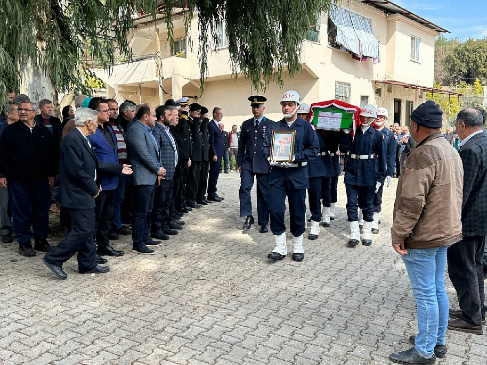 Kore Gazisi Seydikemer'de Son Yolculuğuna Uğurlandı
