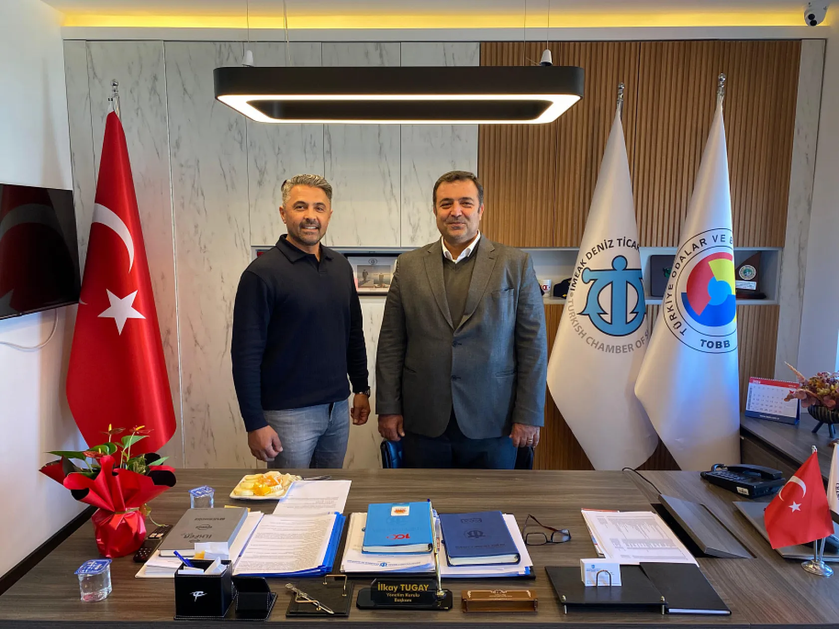 Fethiye Çalış-DER'den DTO'ya Ziyaret