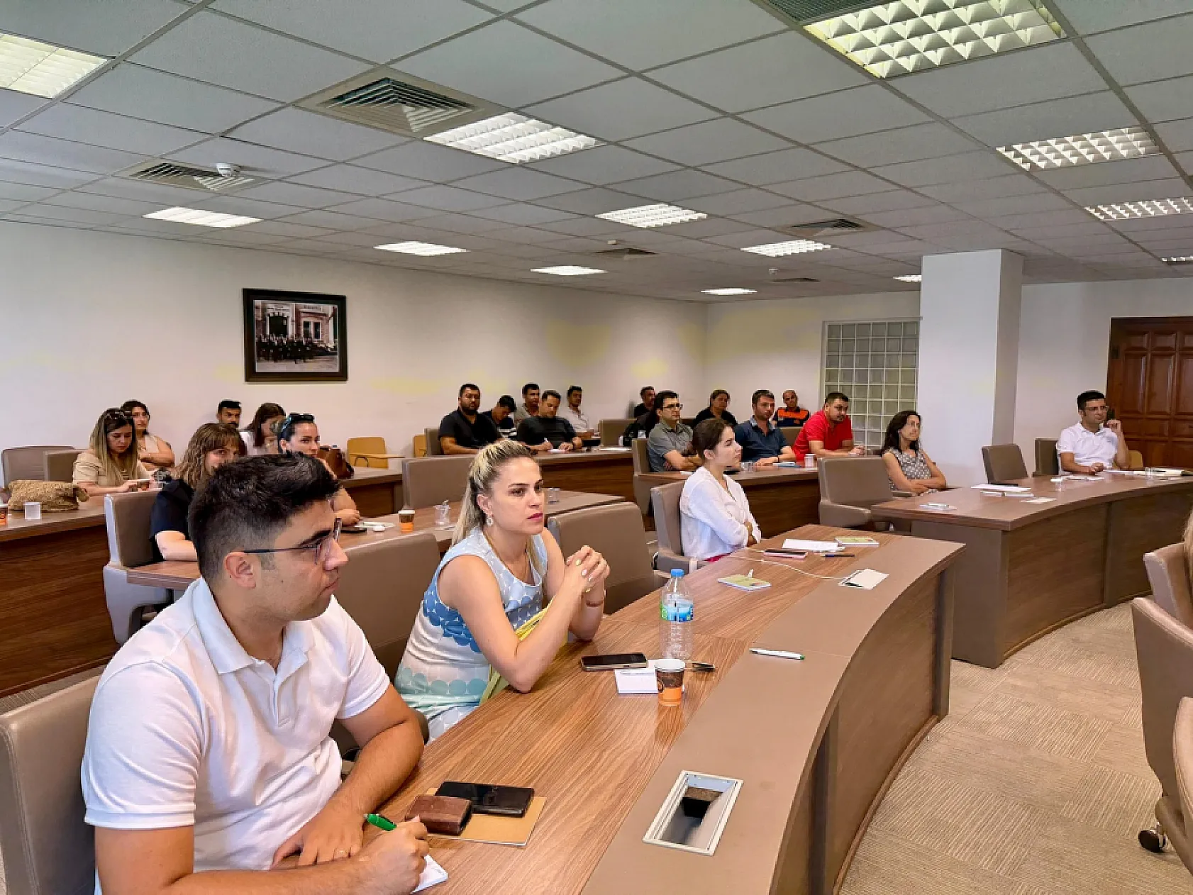 Fethiye'de Belediye Personellerine Afet Bilinci Aşılanıyor