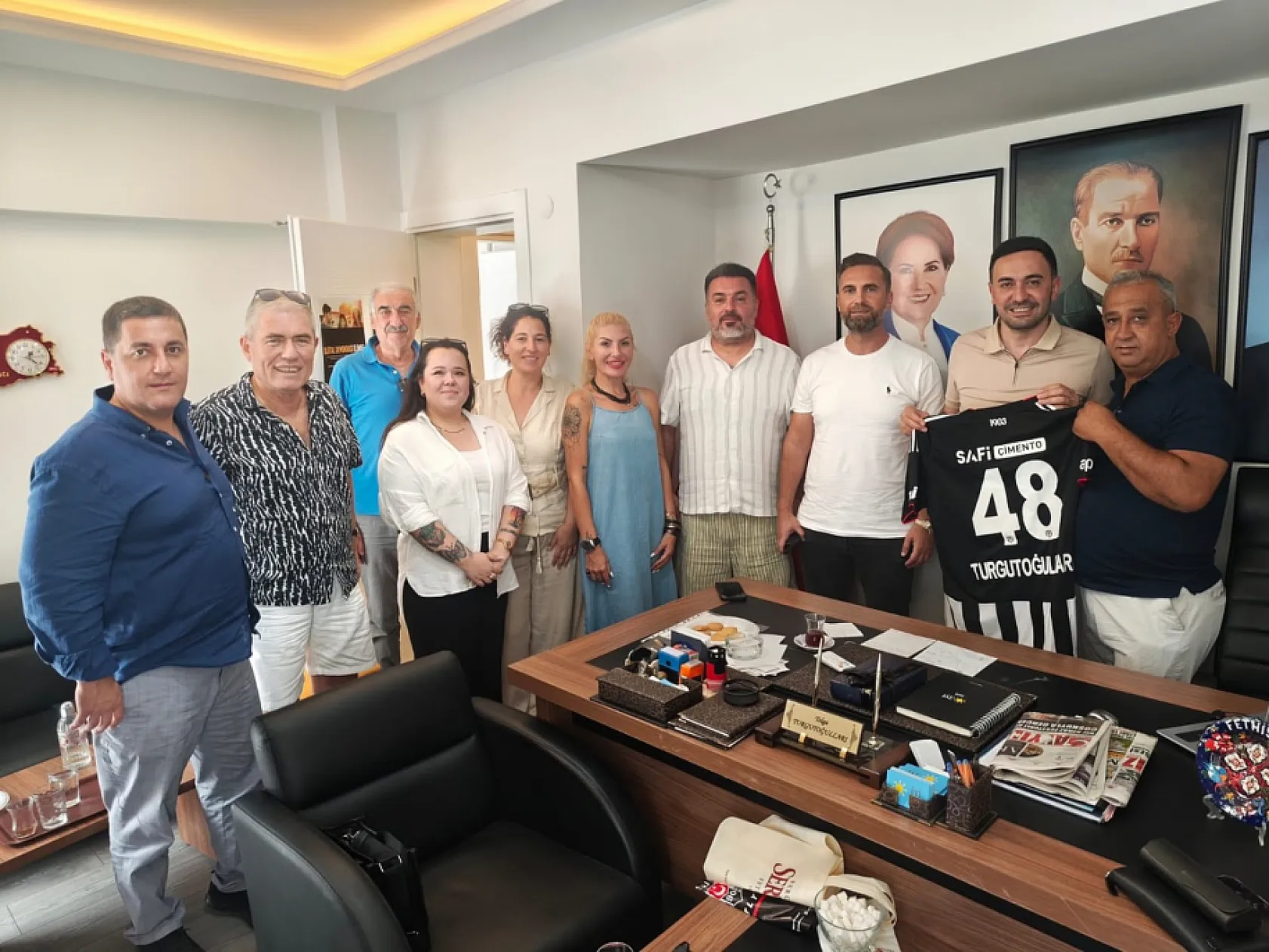 Fethiye Beşiktaş Taraftarlar Derneği'nden Siyasi Partilere Ziyaret
