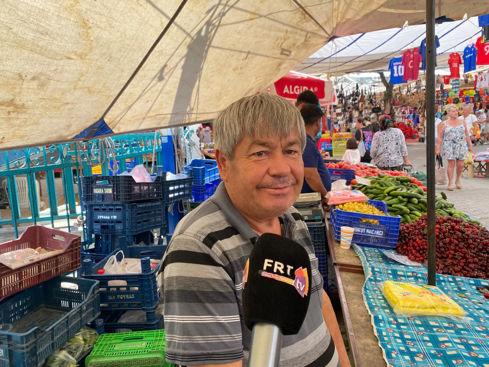 Fethiye Salı Pazarı'nda alım gücü düştü, tezgâhlar boş kaldı