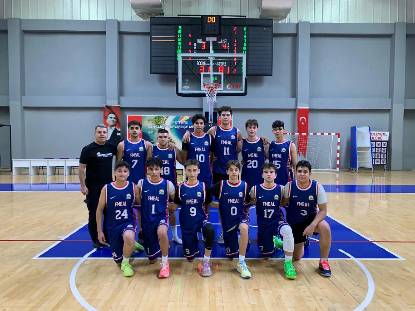Fethiye'de Okullar Arası Basketbol Turnuvaları Başladı