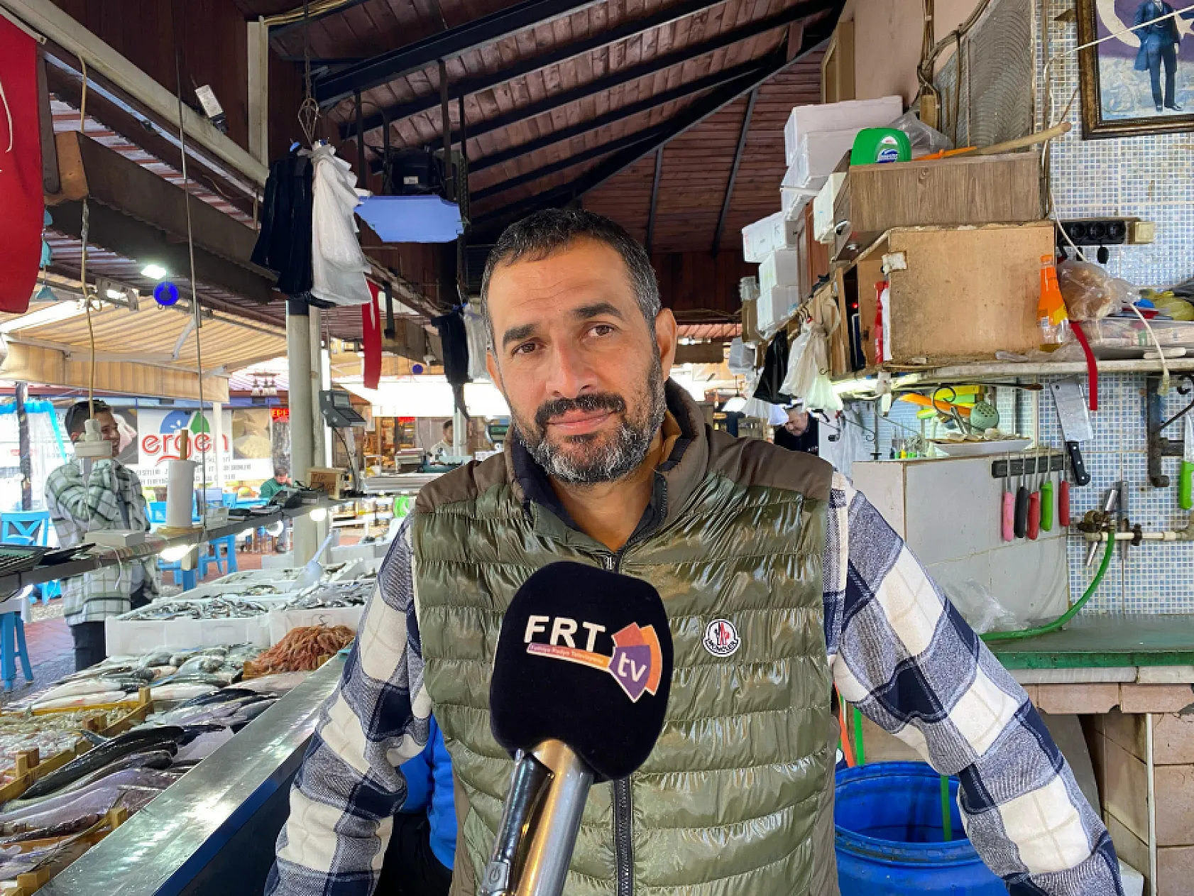 Fethiye Balık Pazarı Esnafı Aykan Kocatepe'den Ramazan'da balık fiyatları açıklaması