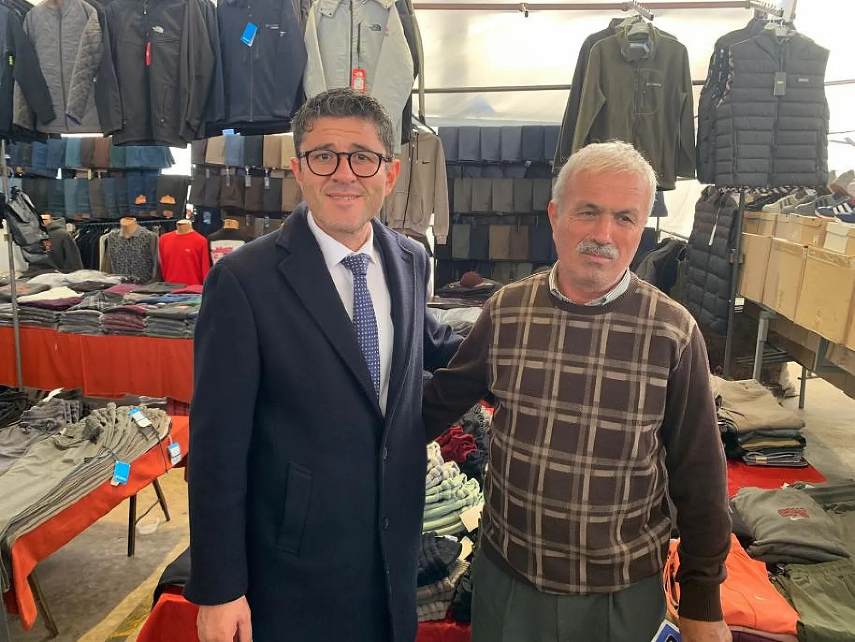 Kökten Pazar Esnafının Sorunlarını Dinledi