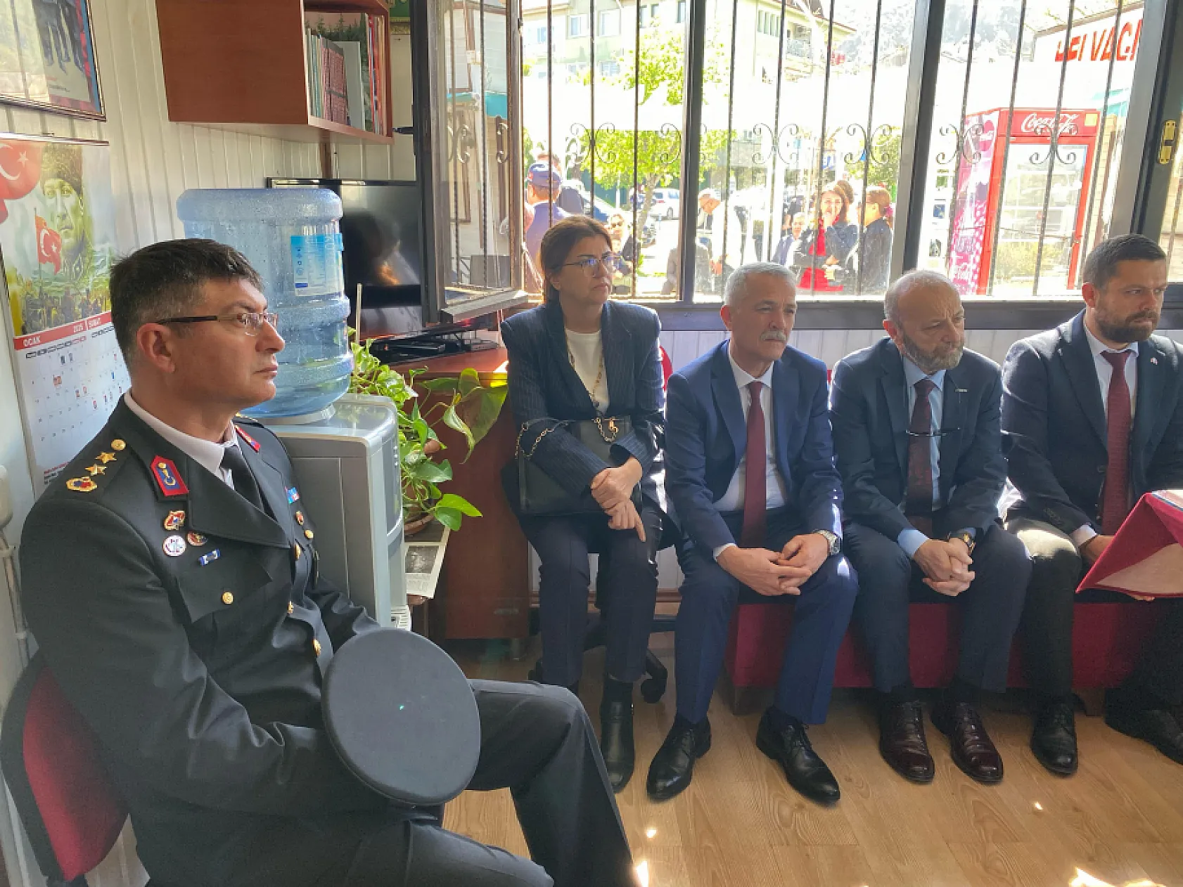 Kaymakam Ertaş ve Protokolden Gaziler Derneği'ne Ziyaret