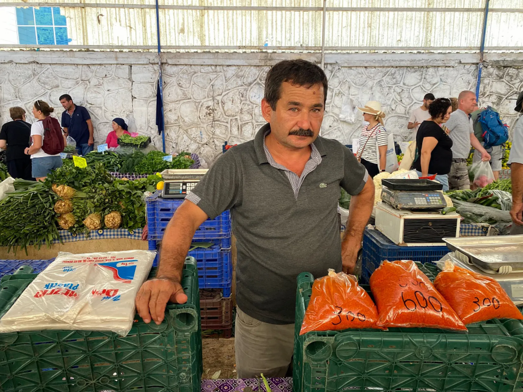 Fethiye Salı Pazarı'nda Sakinlik Hakim