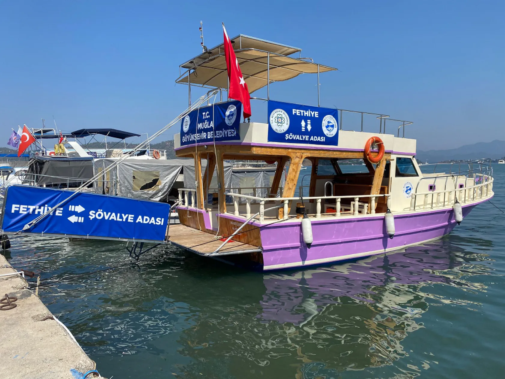 Fethiye'den Şövalye Adası'na tekne seferleri başlıyor