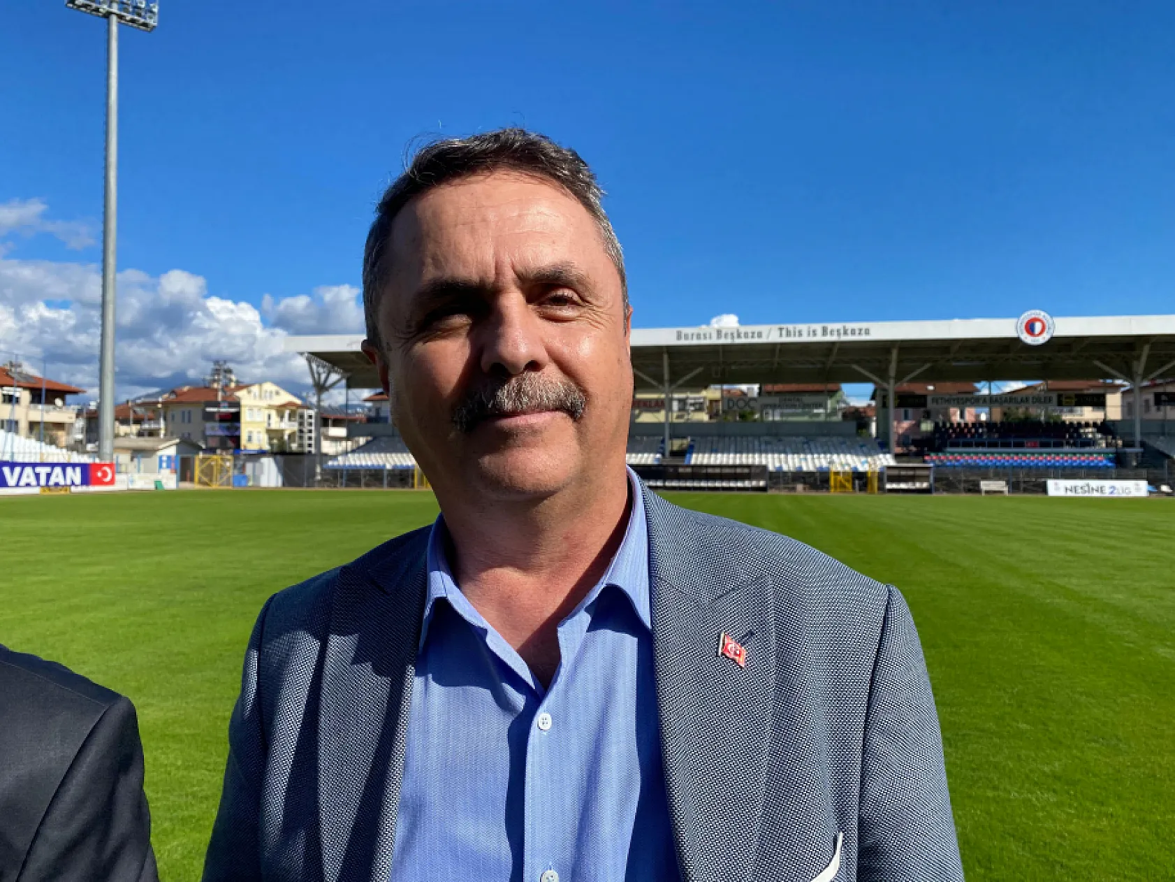 Fethiye İlçe Stadyumu'nda Betonarme Tribünü İçin İncelemelerde Bulunuldu