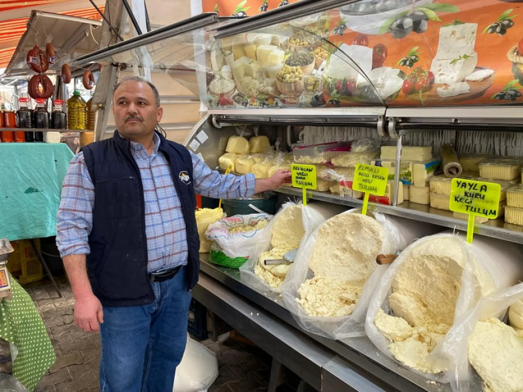 Fethiye'de Yöresel Peynirler Yerli ve Yabancıların Gözdesi