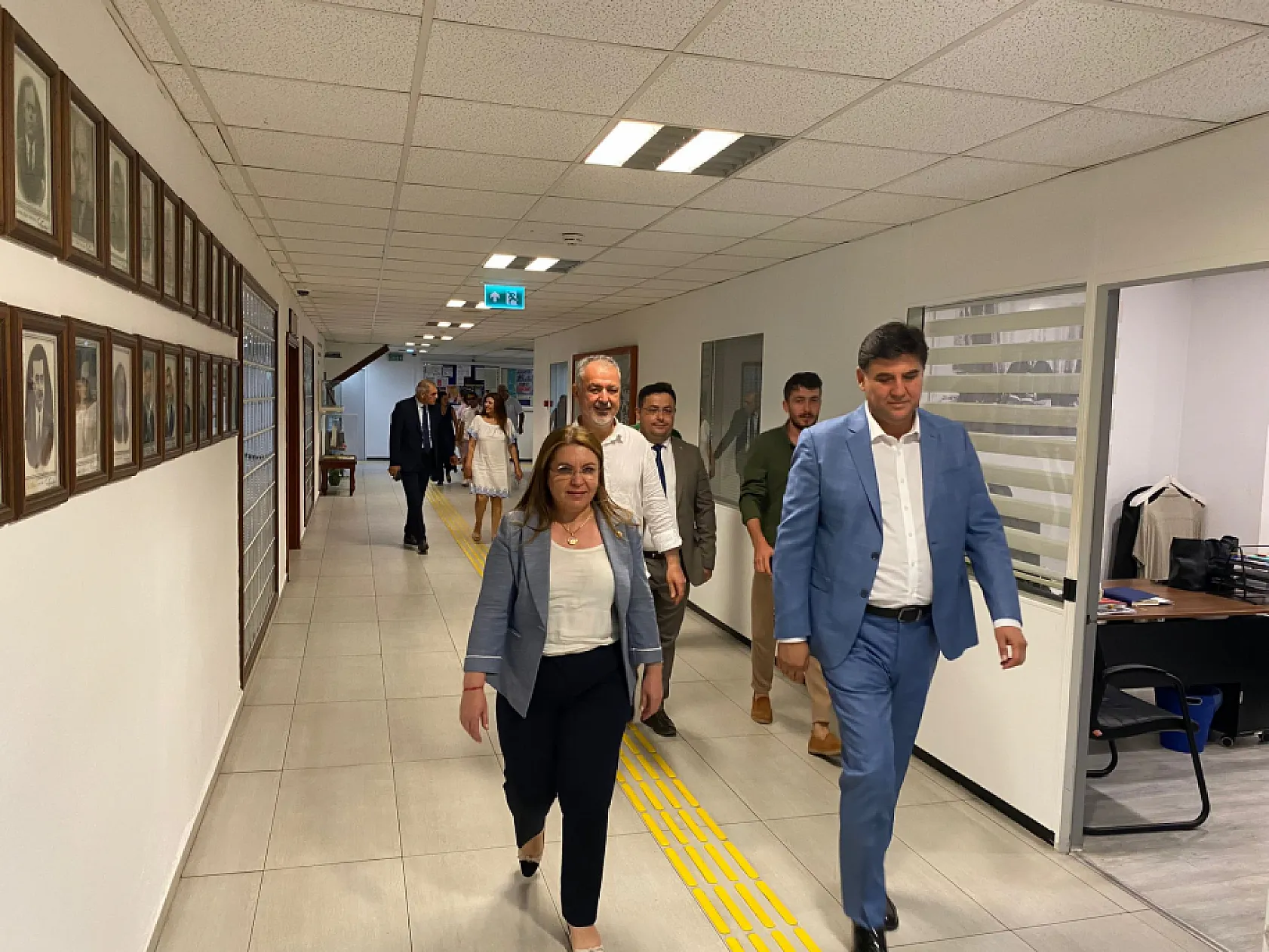 CHP Genel Başkan Yardımcısı Karaca'dan Fethiye Belediye Başkanı Karaca'ya ziyaret