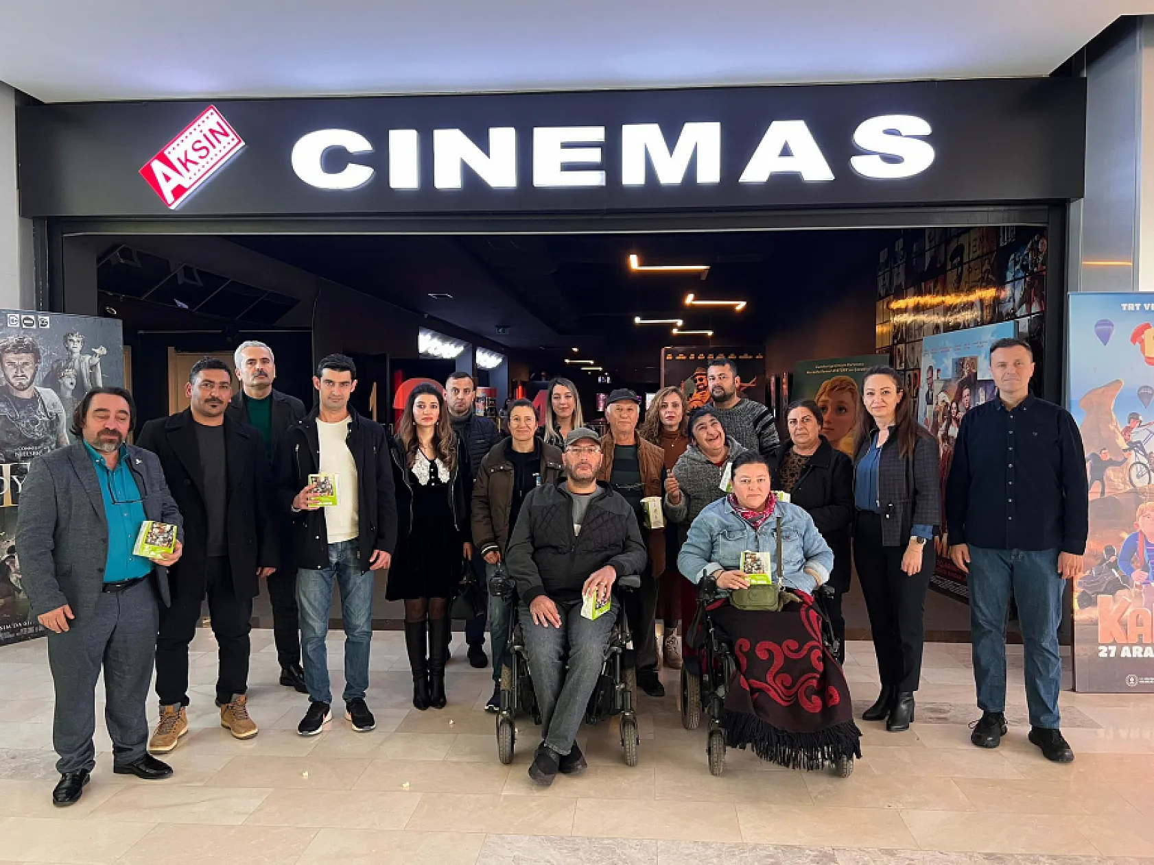 Fethiye'de 3 Aralık Dünya Engelliler Günü'nde Sinema Etkinliği Düzenlendi