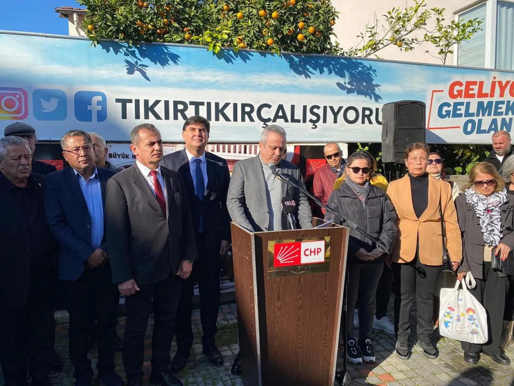 İlçe Başkanı Koyuncu, 'Artık Yeter'