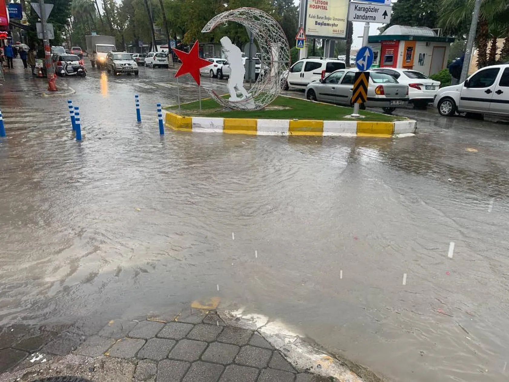 Yine yağmur yine aynı tablo…