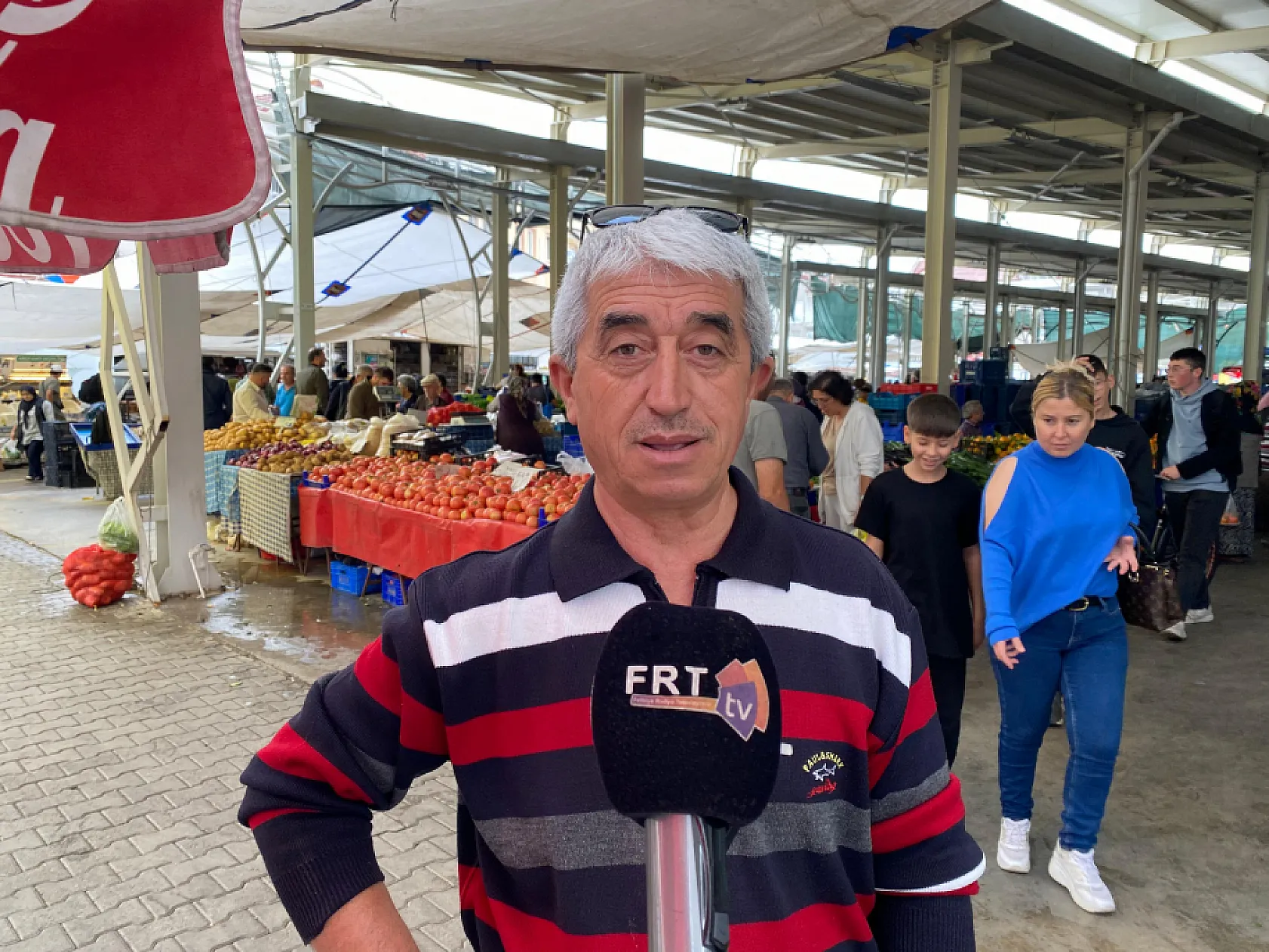 Fethiye Cumartesi pazarında hareketlilik