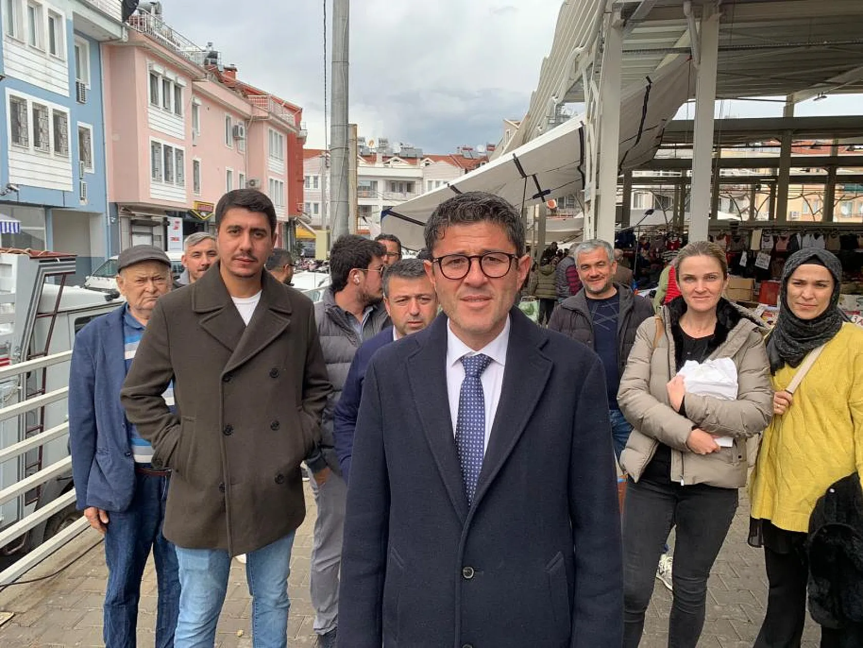 Kökten Pazar Esnafının Sorunlarını Dinledi
