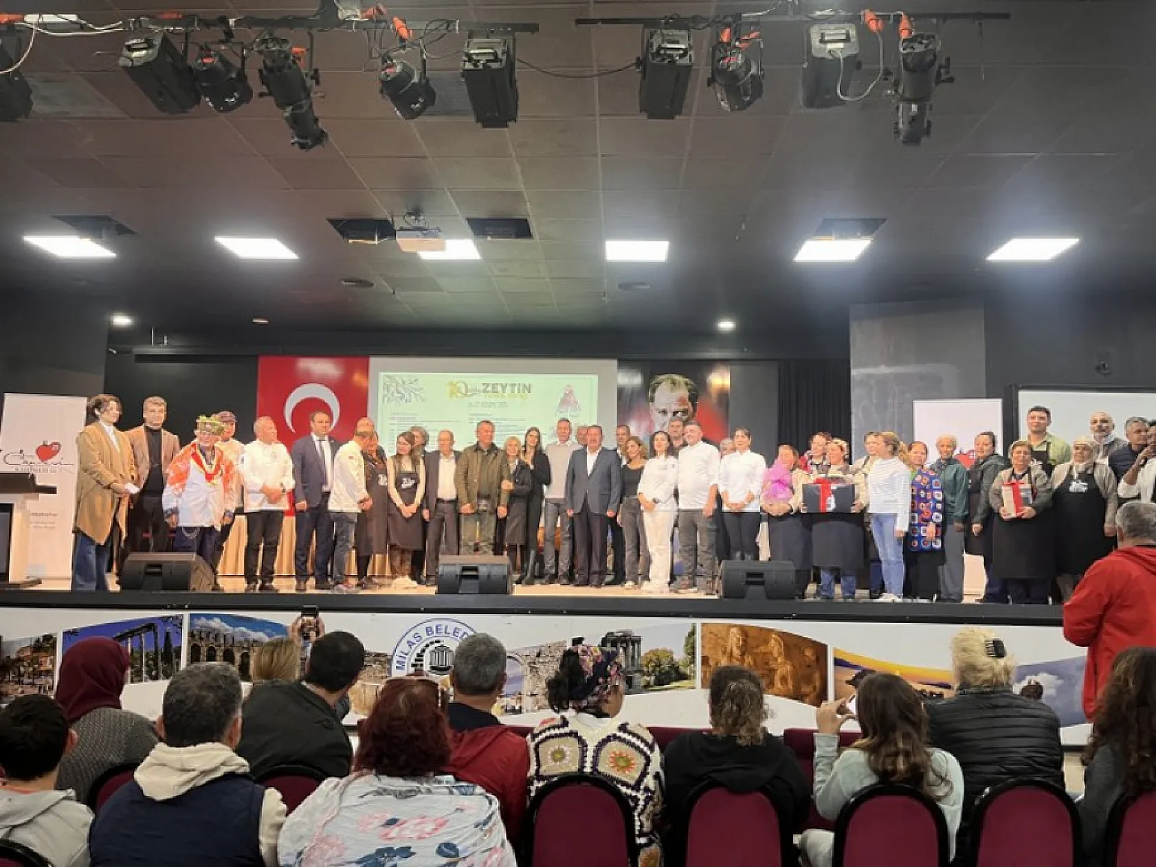 Muğla'da zeytinyağlı yemek yarışması düzenlendi