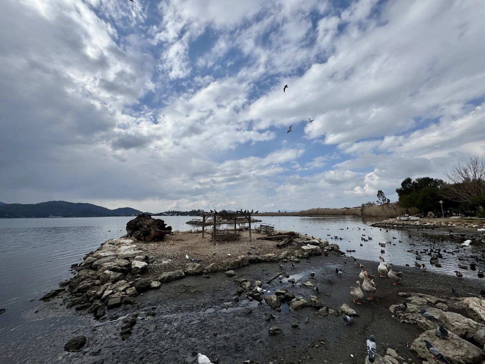 Marmaris ve Fethiye'de deniz suyu çekildi